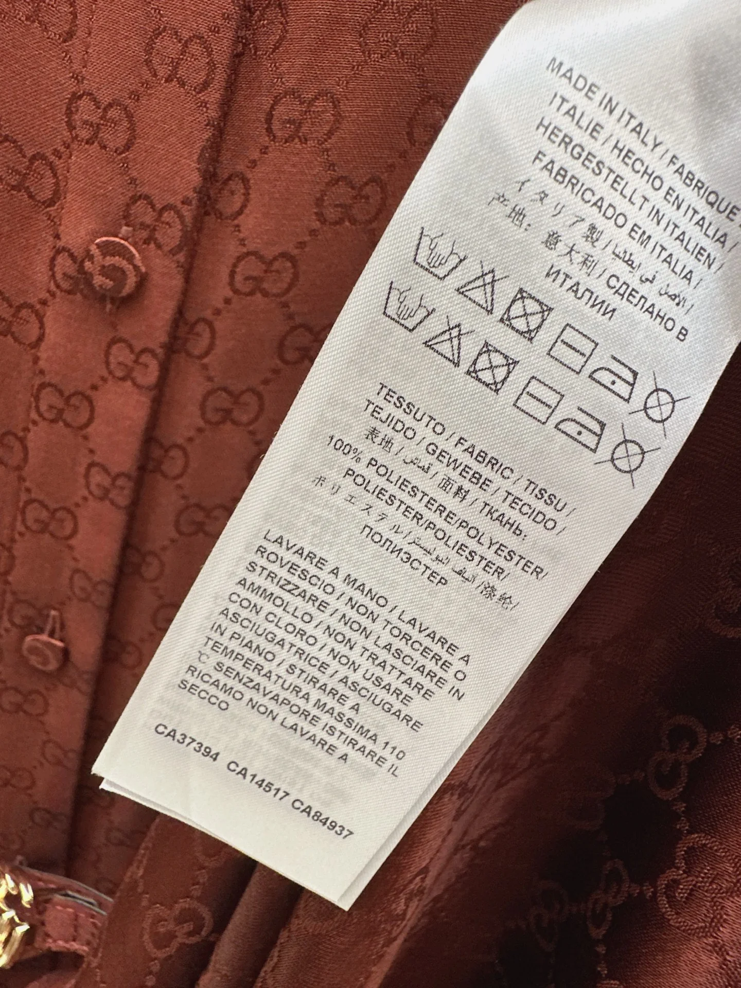 Guc 25fw shirt halter dress