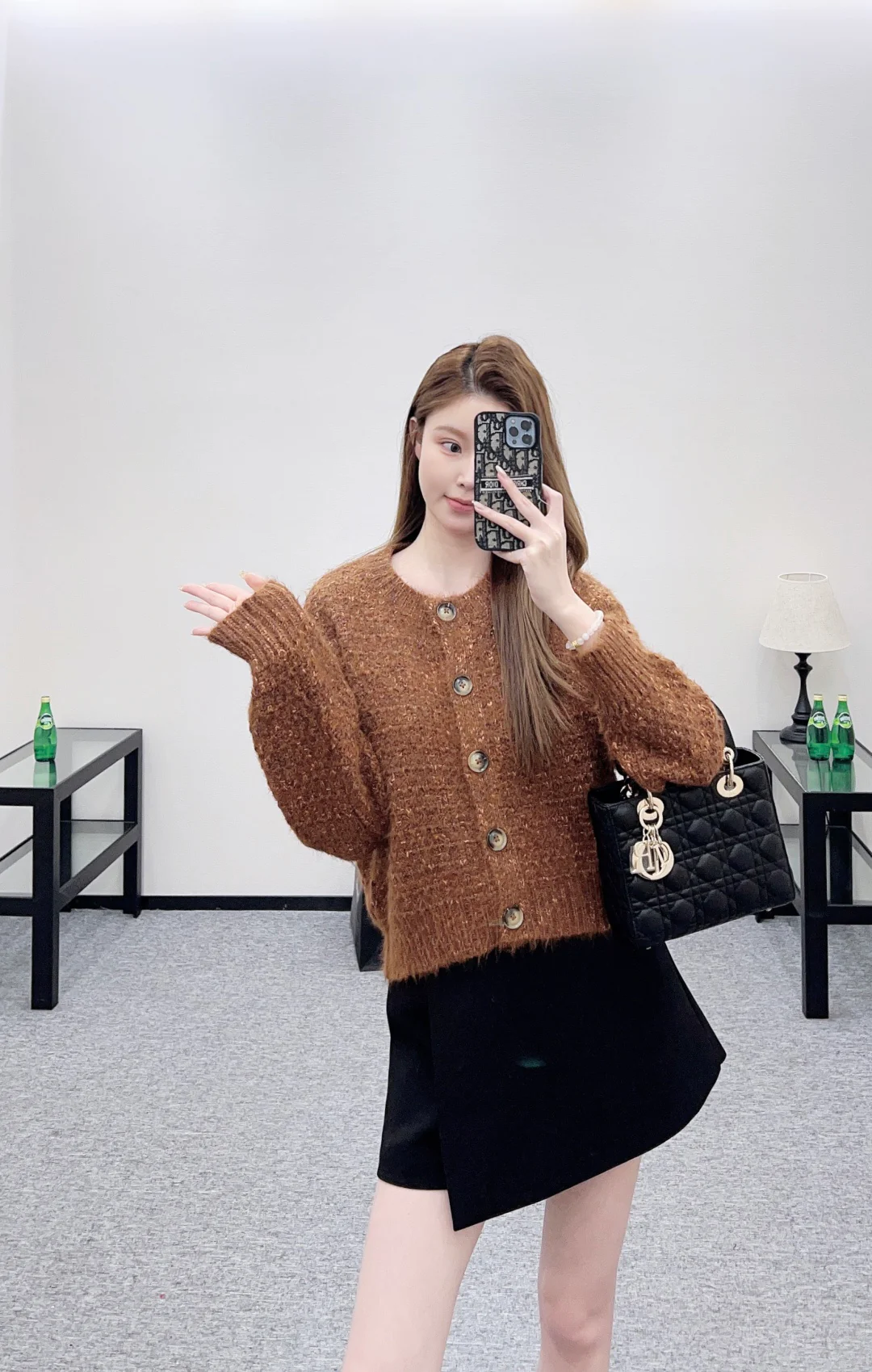 CD 26ss knitted cardigan