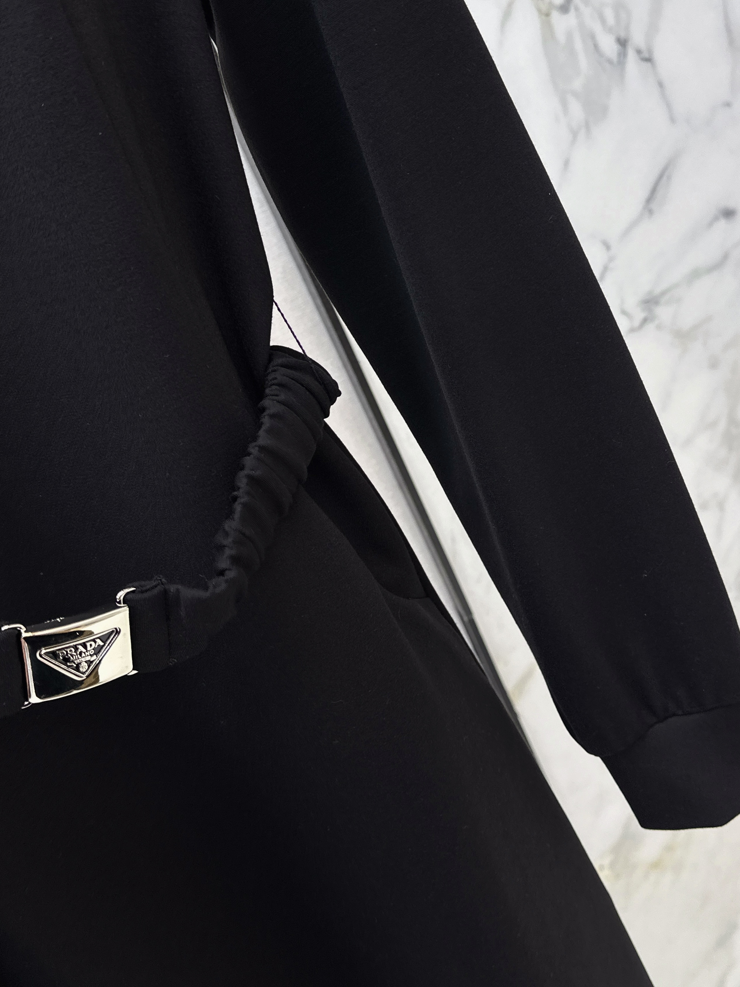 Pra 26ss hooded dress