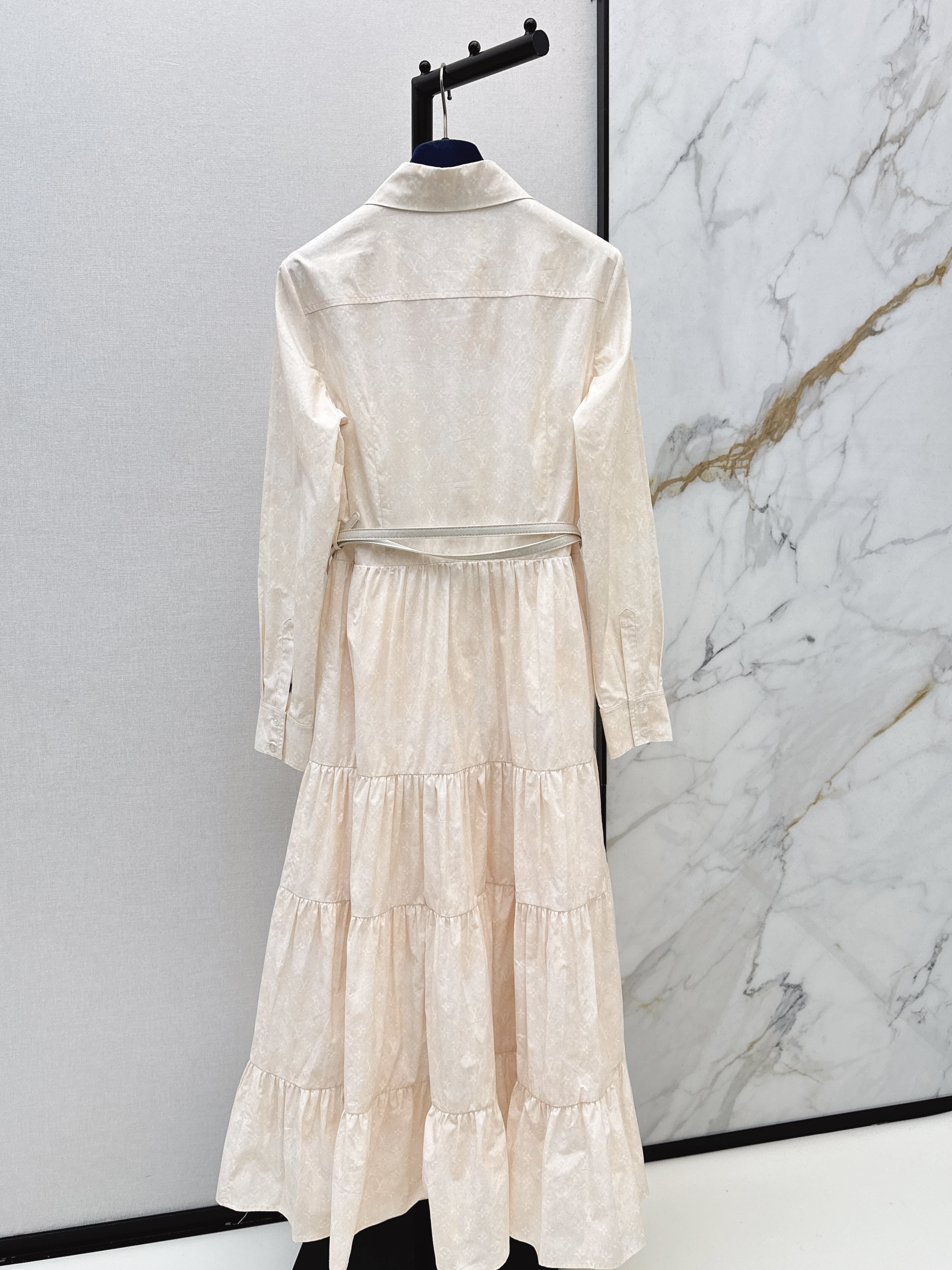 Loui 26ss contract layered dress