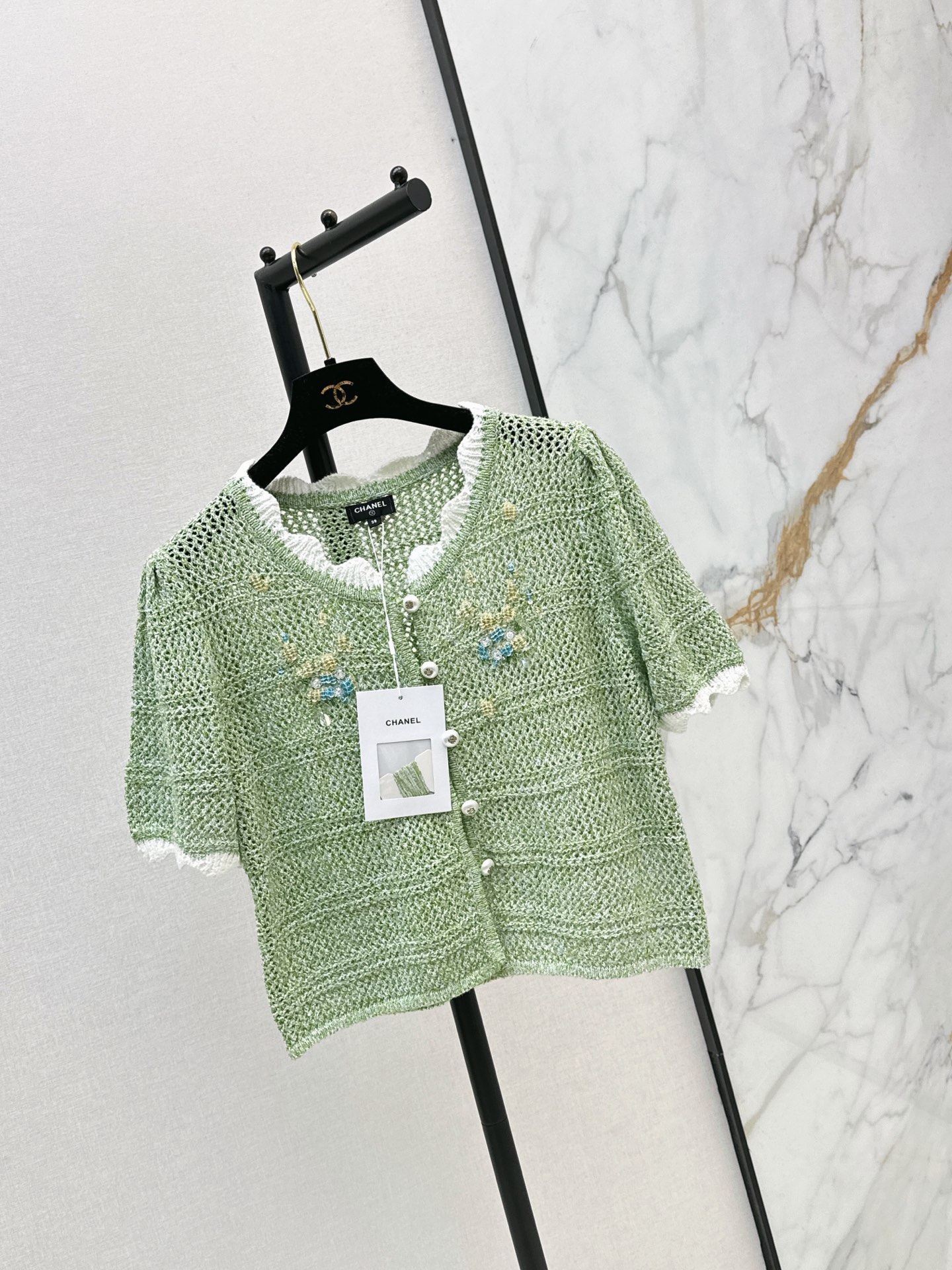 Chan 26ss knit cardidan