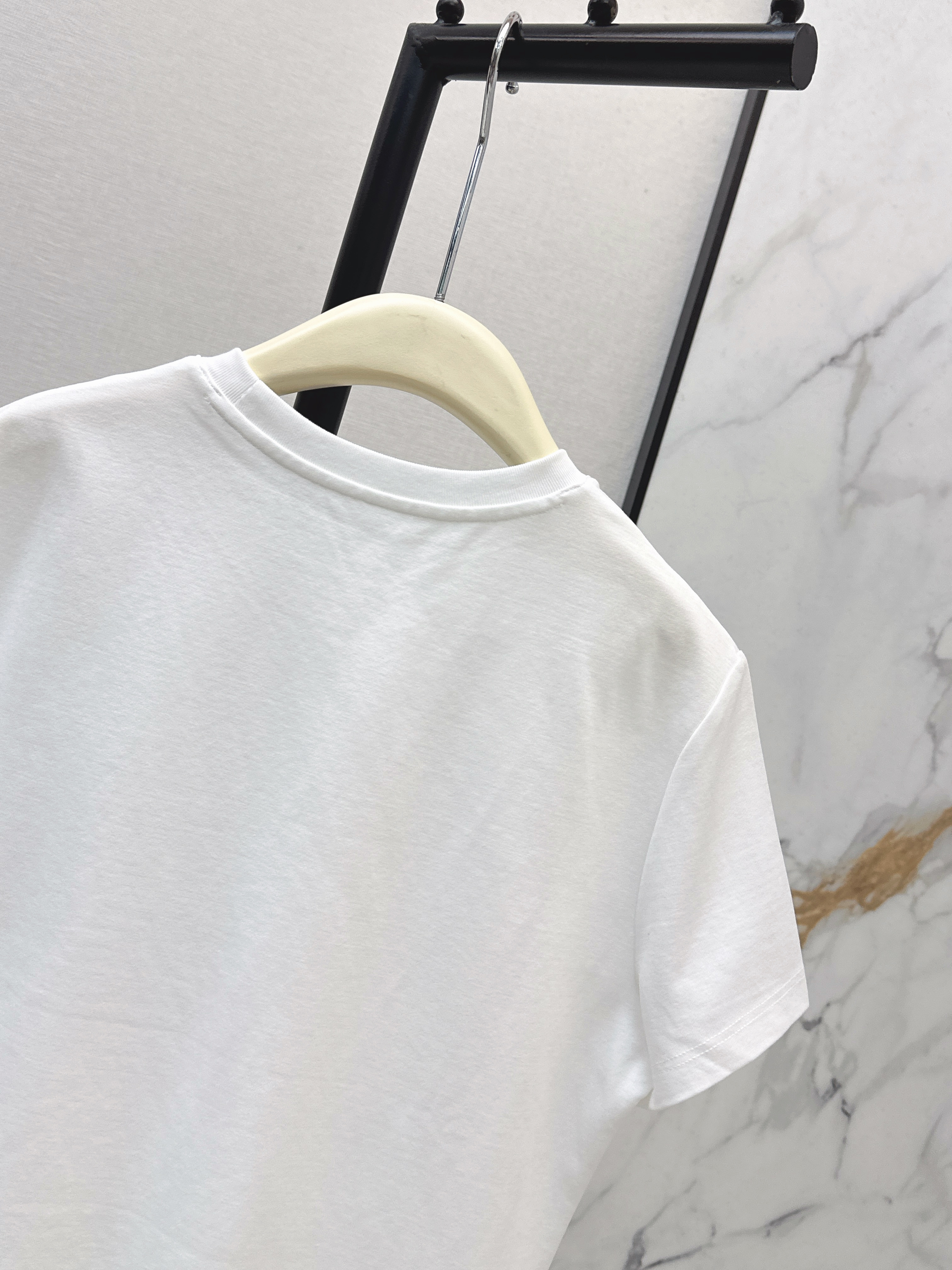 Chan 26ss beading t-shirt