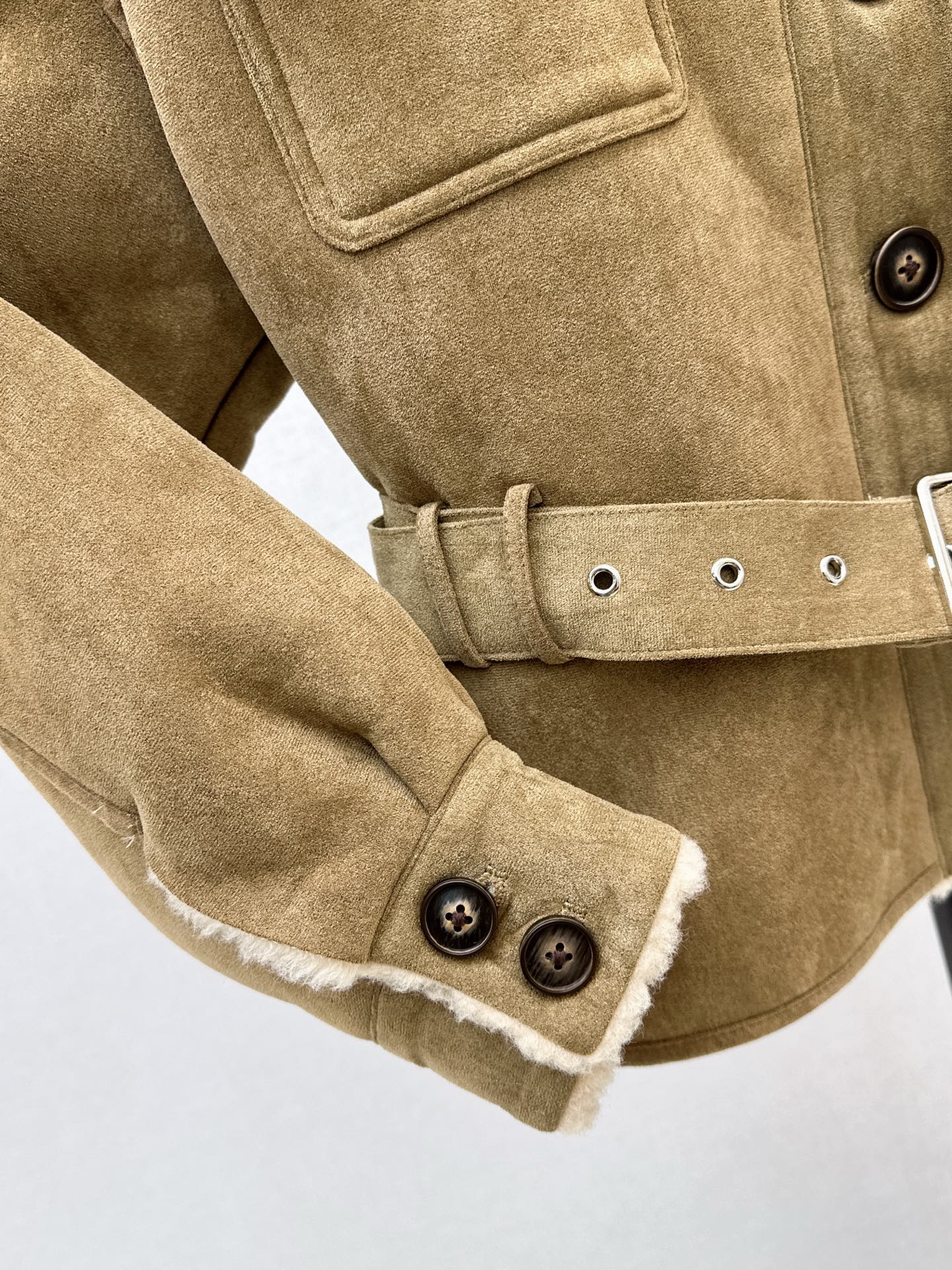 Sain 26ss suede jacket