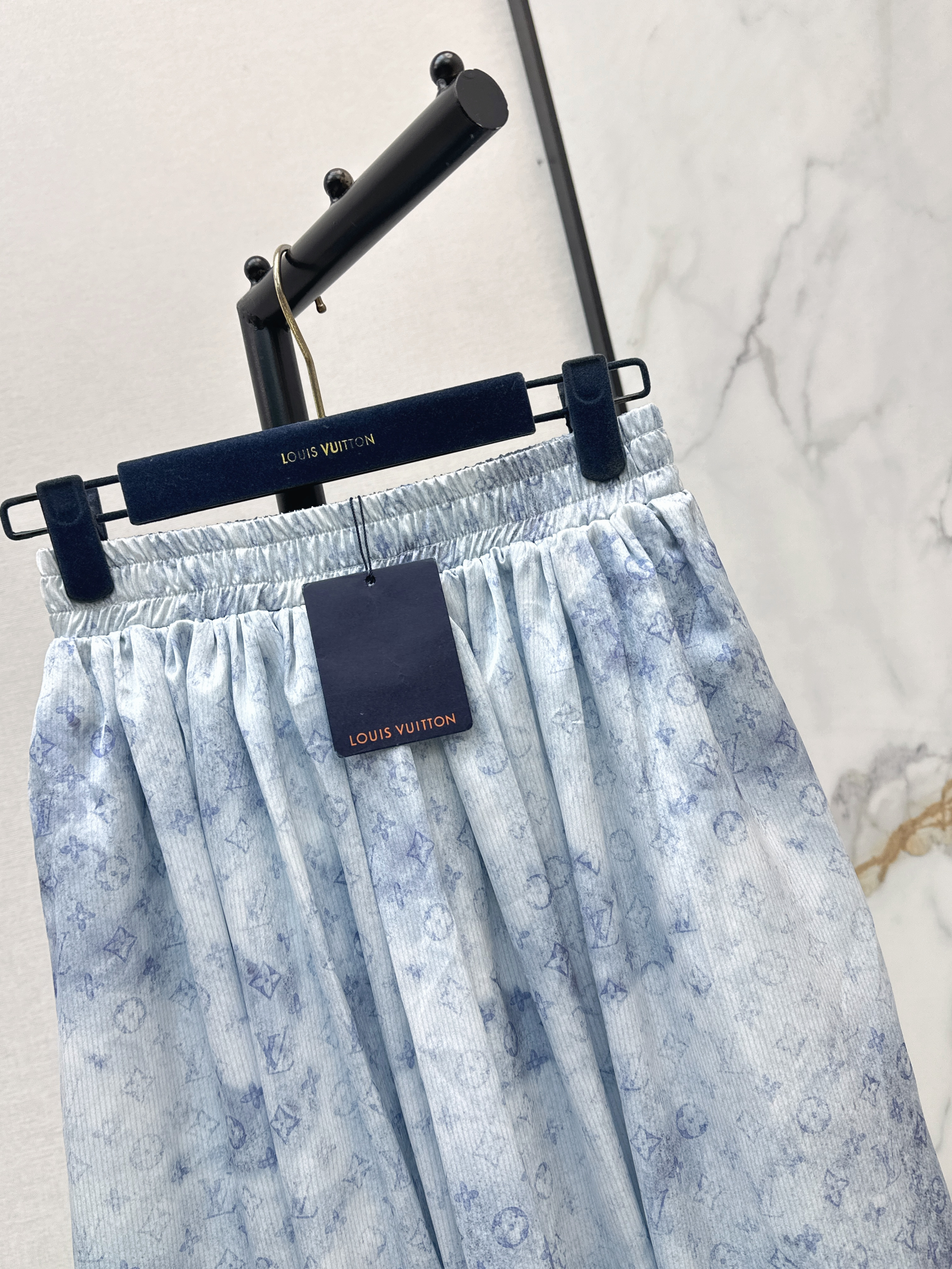 Loui 26ss gradient print skirt