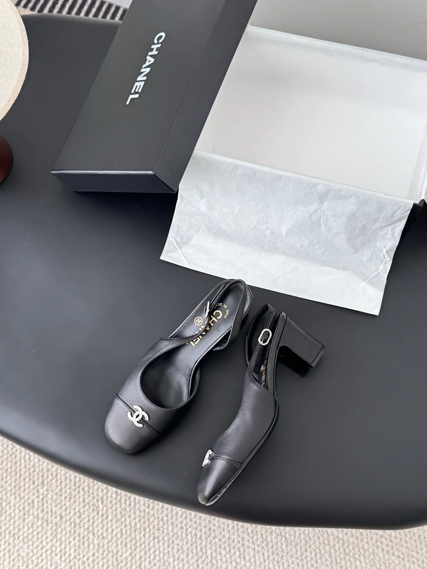 Chan 25fw mary jane chunky heels