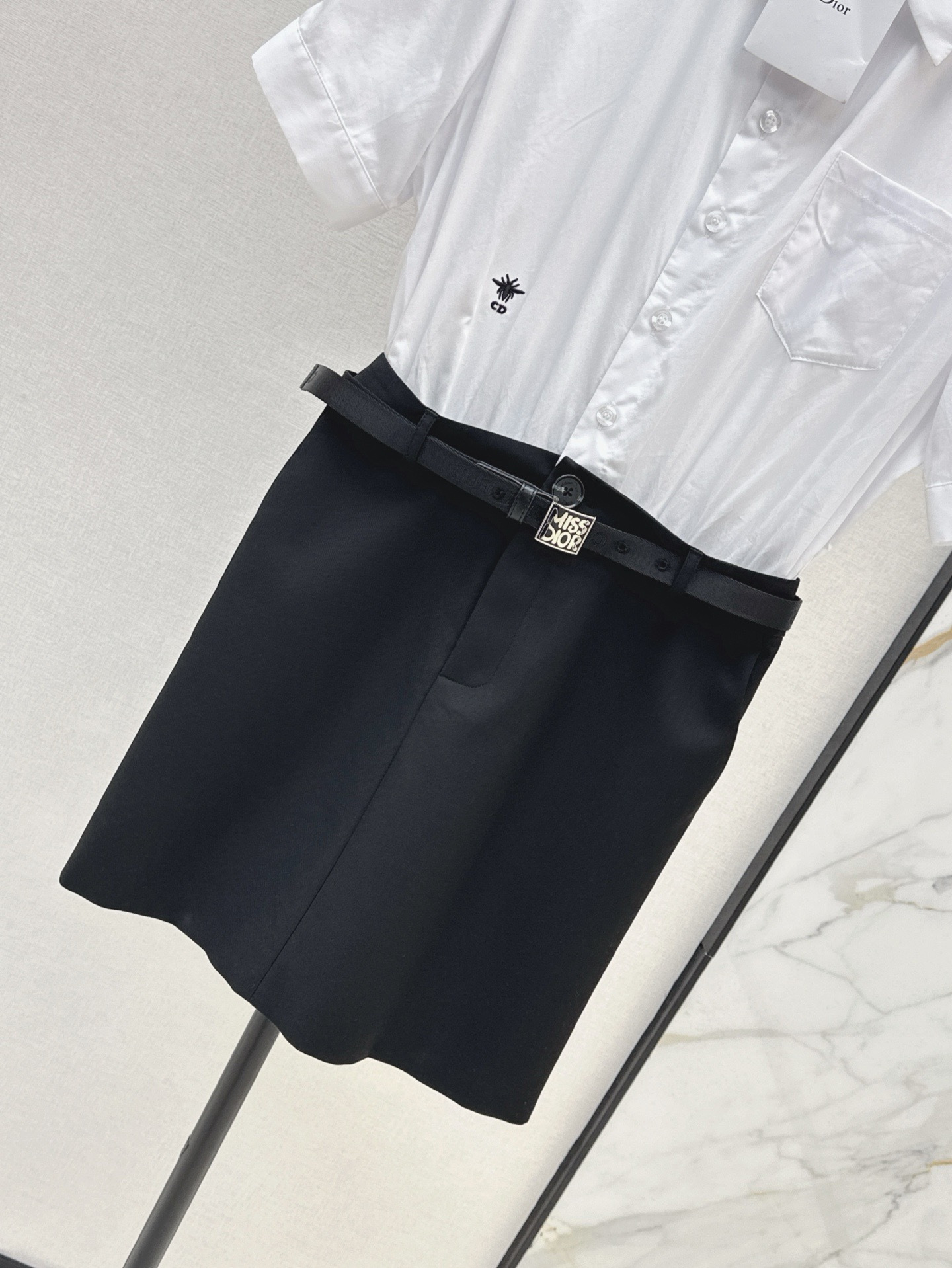 CD 26ss contract shirt dress
