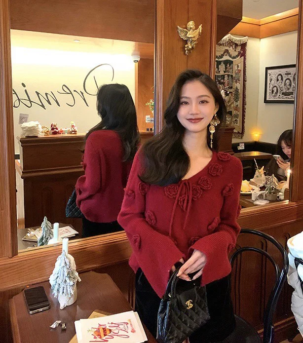 Miu 26ss knit sweater