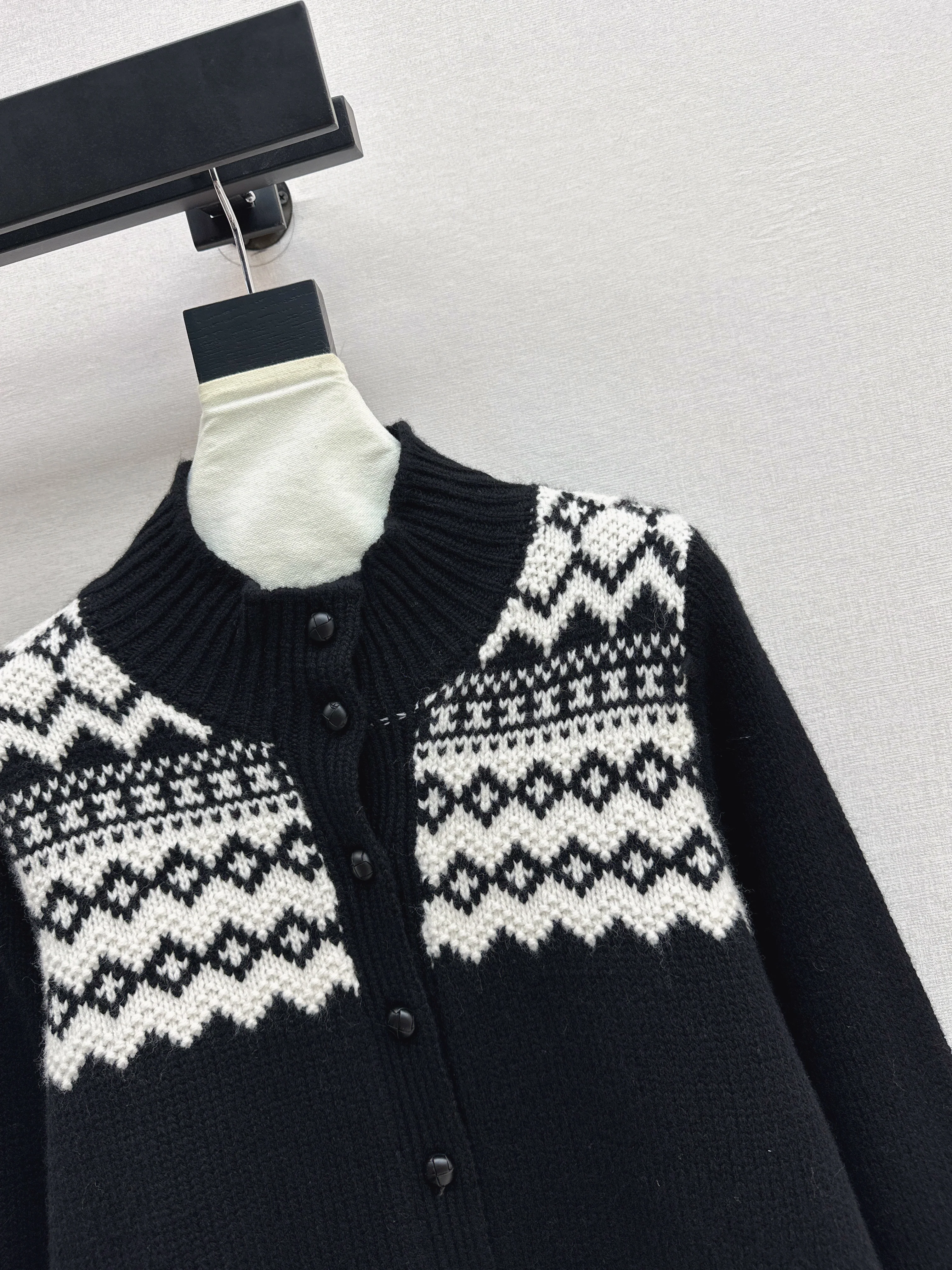 Ralp 26ss fair isle knit cardigan
