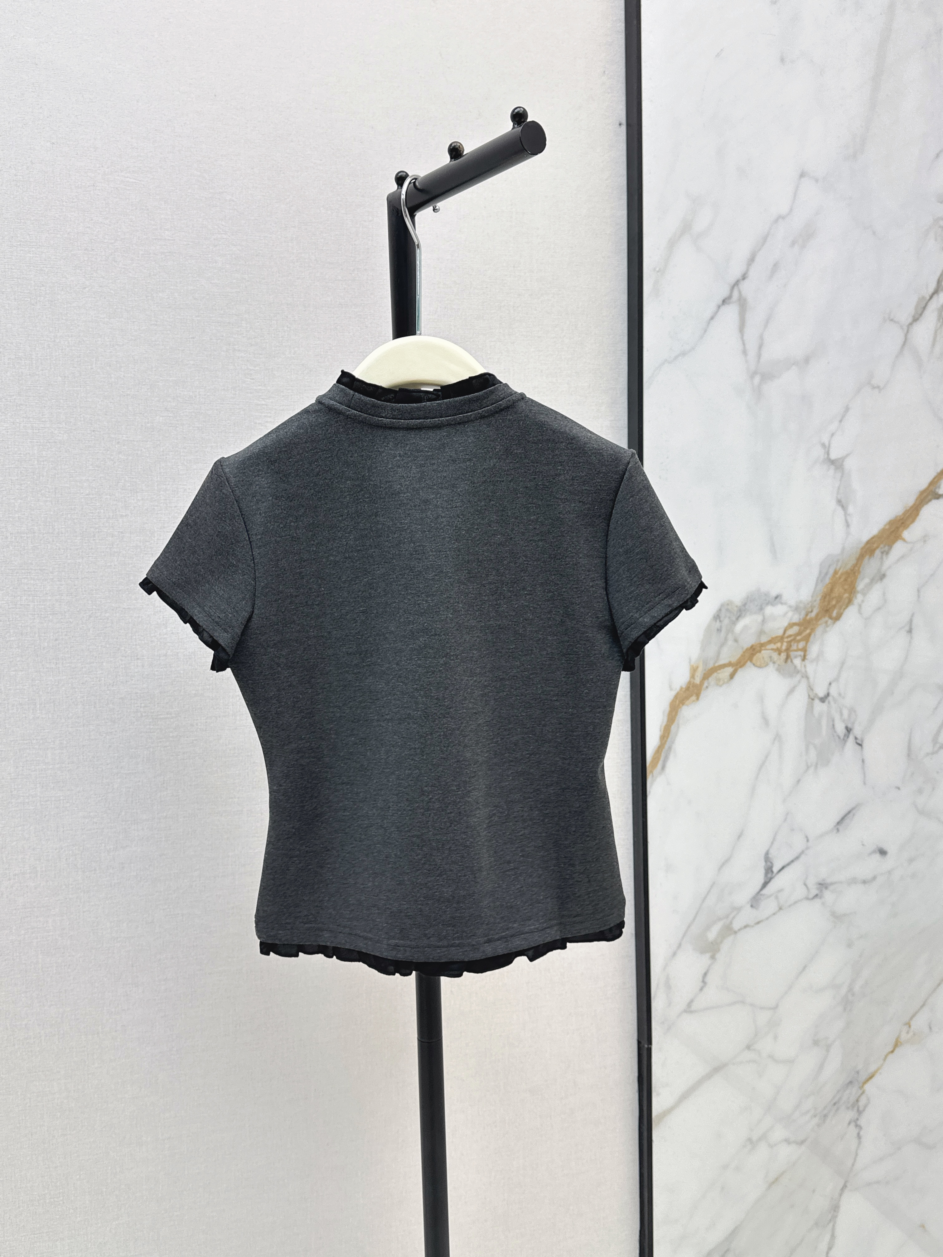 26SS Bow Graphic T-Shirt