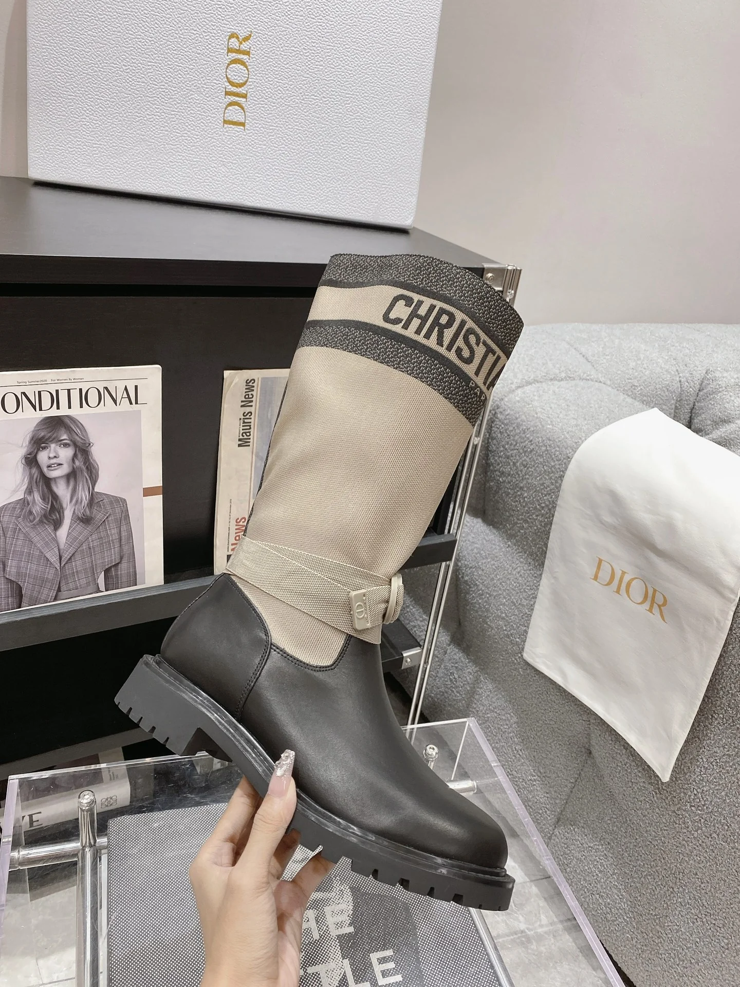 CD 25fw half boots
