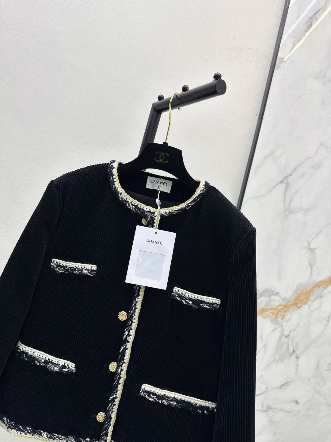 Chan 25fw velvet jacket