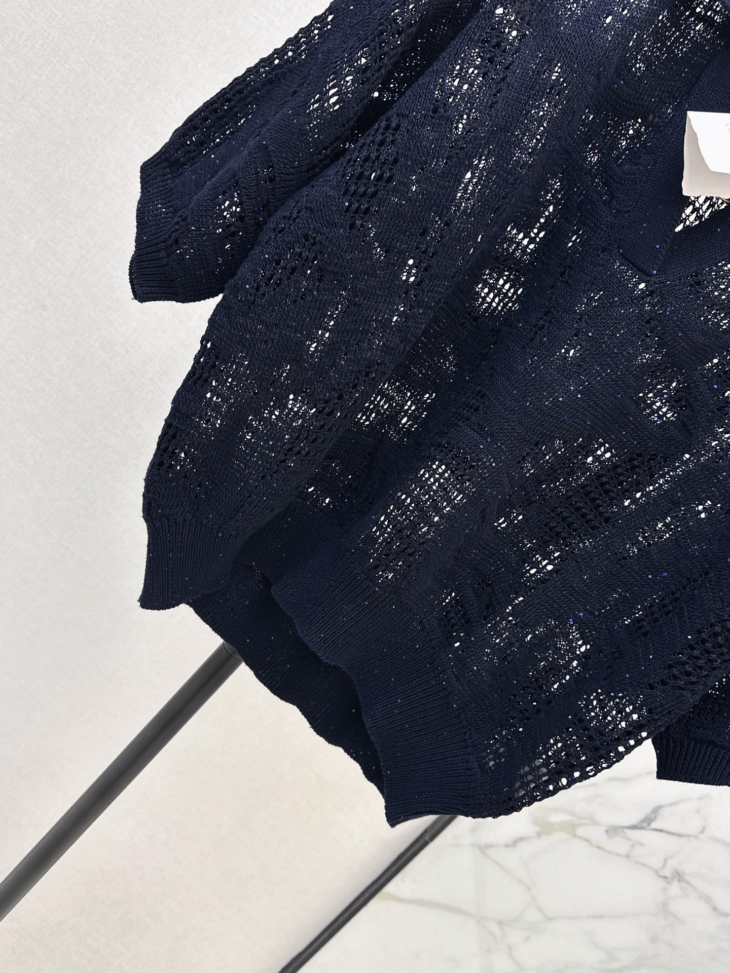 Brun 26ss hollow knitwear