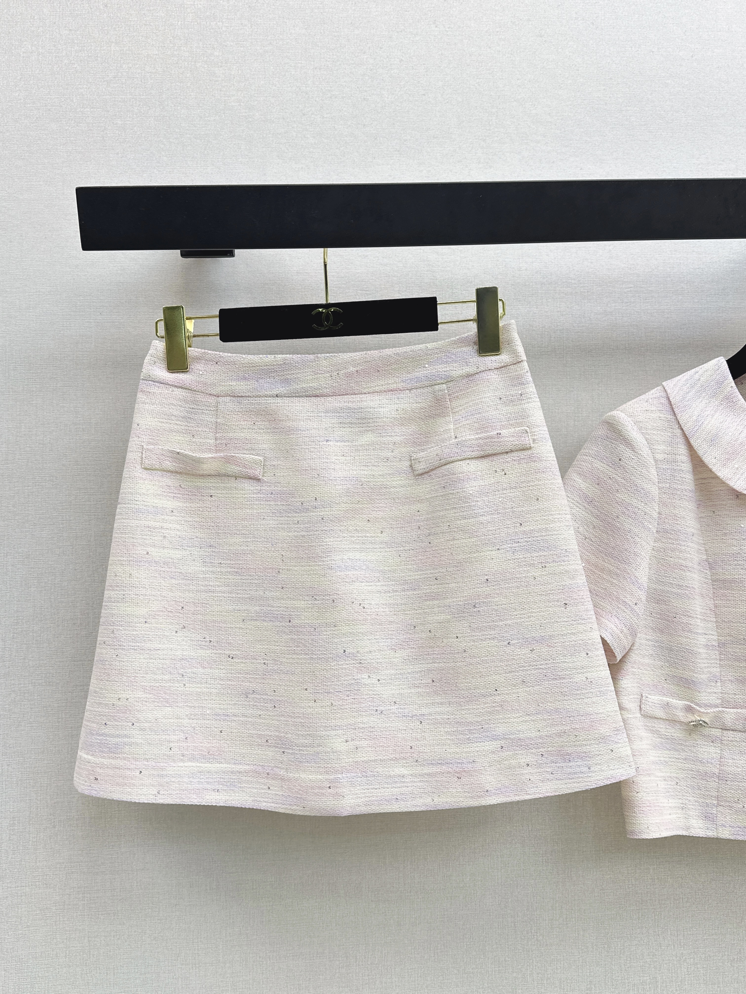 Chan 26ss tweed outfit set