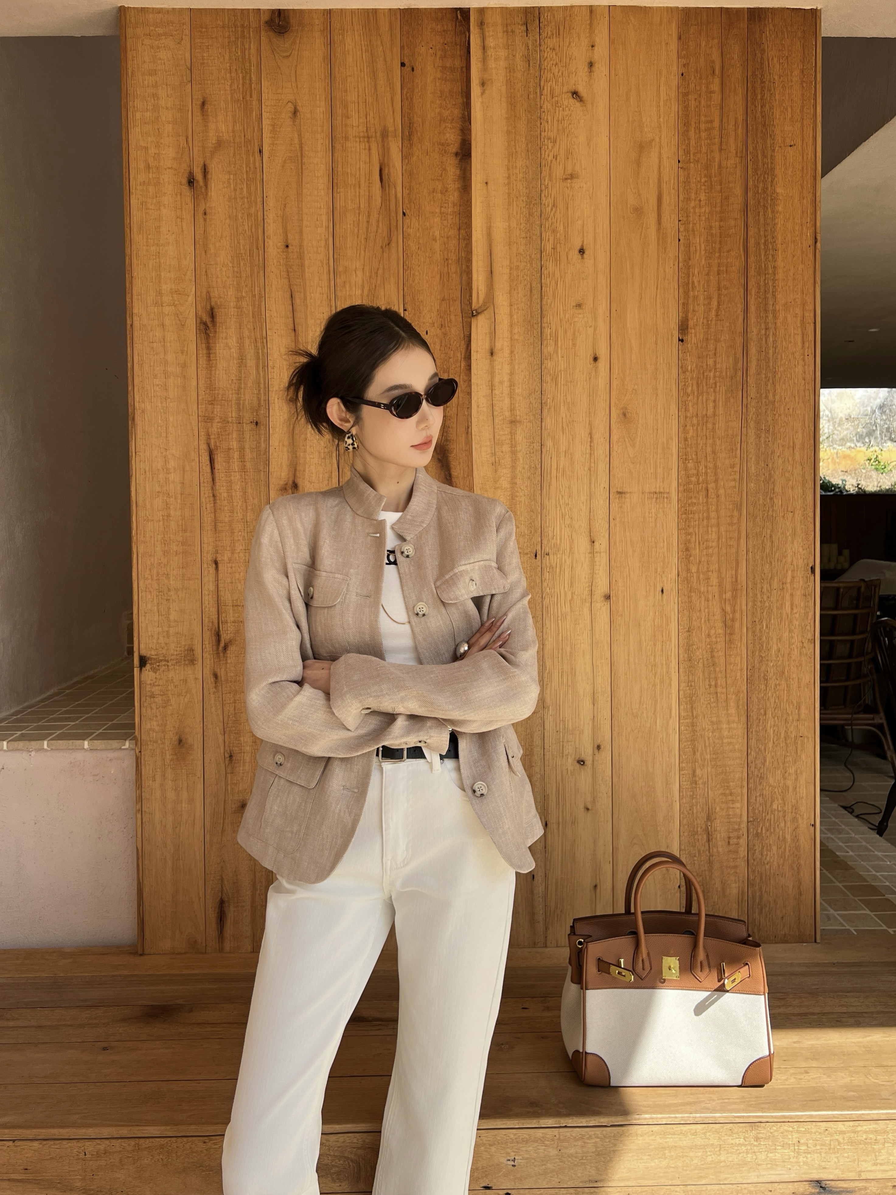 Ralp 26ss linen jacket