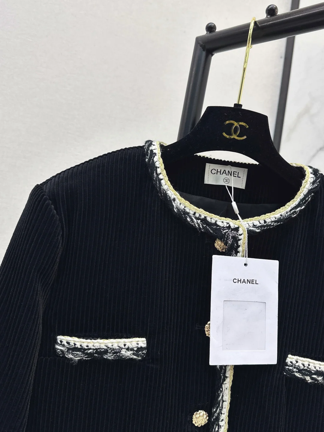 Chan 25fw velvet jacket