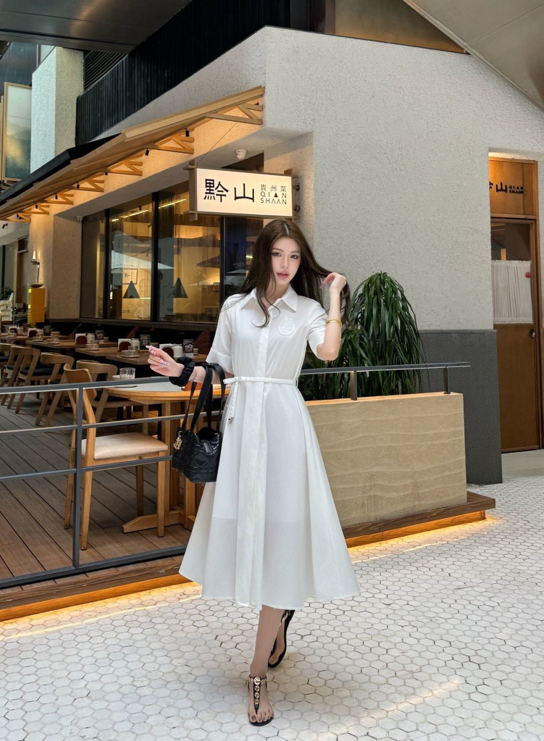 CD 26ss embroidery dress