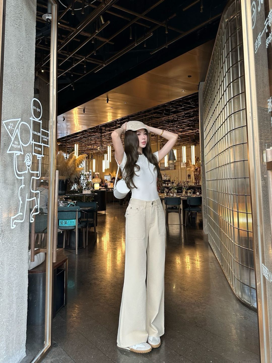 Miu 26ss straight-leg jeans
