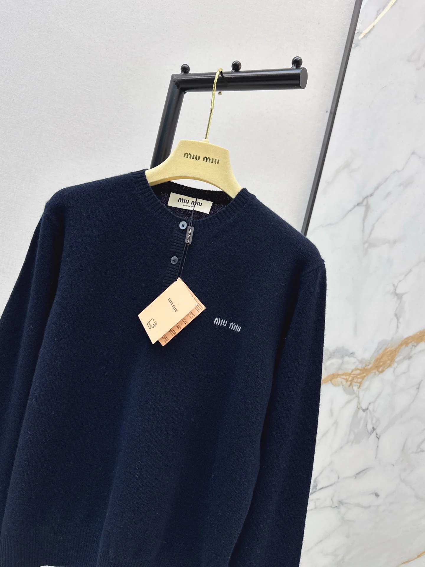 Miu 26ss cashmere knitwear