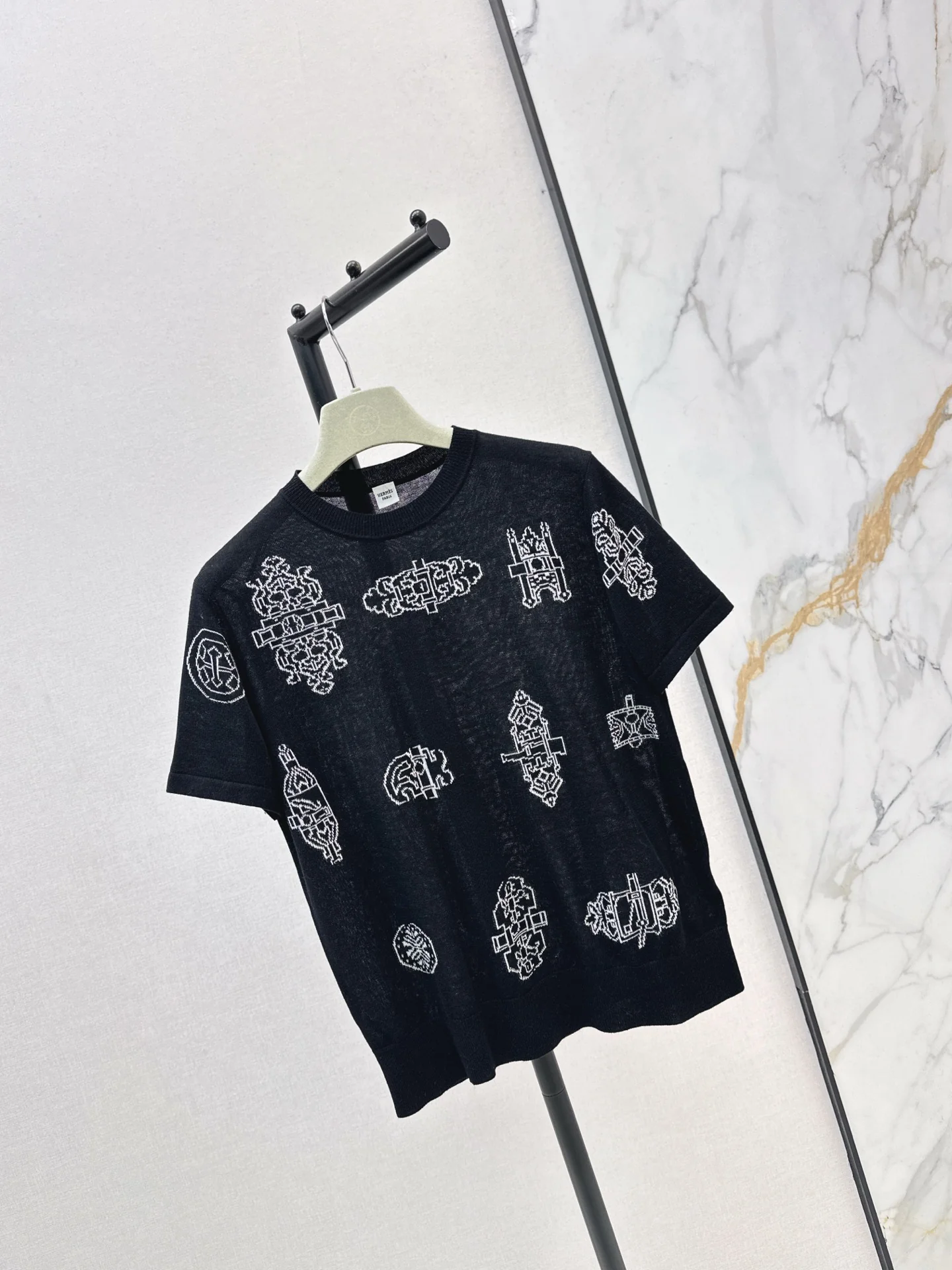 Herm 26ss jacquard  t-shirts