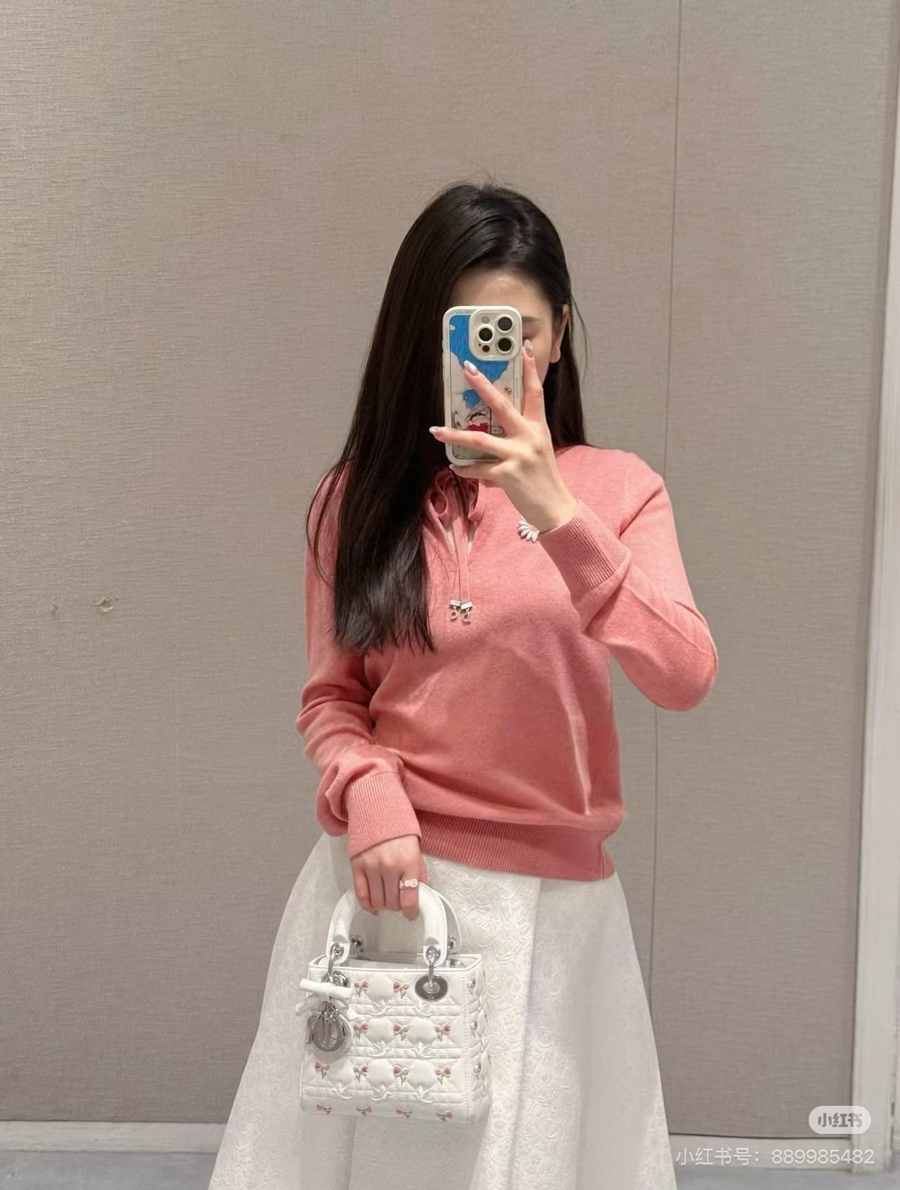 CD 26ss bow ribbon knitwear