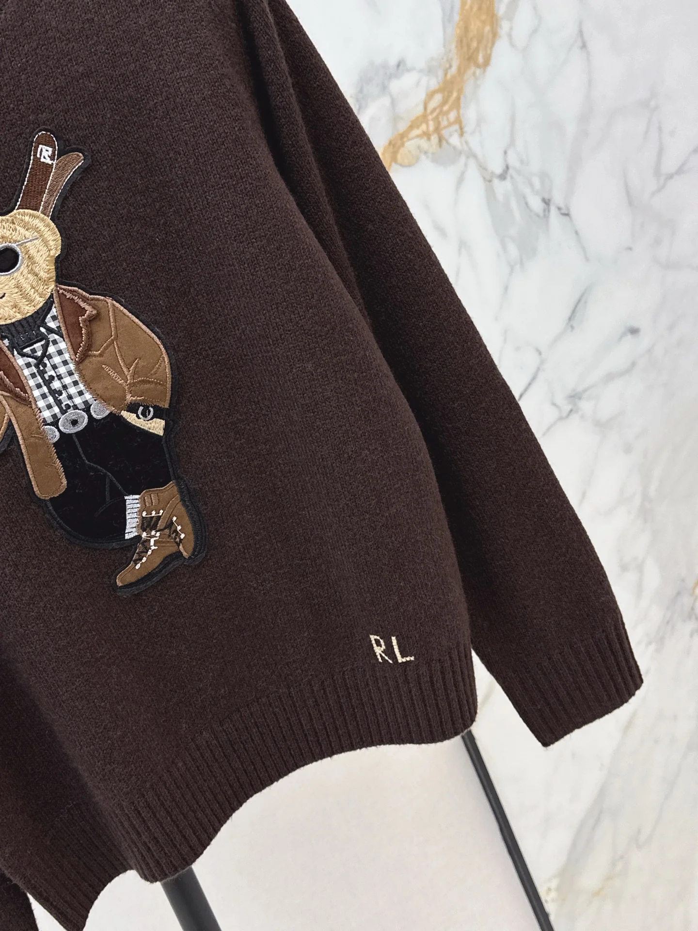 Ralp 25fw embroidery sweater