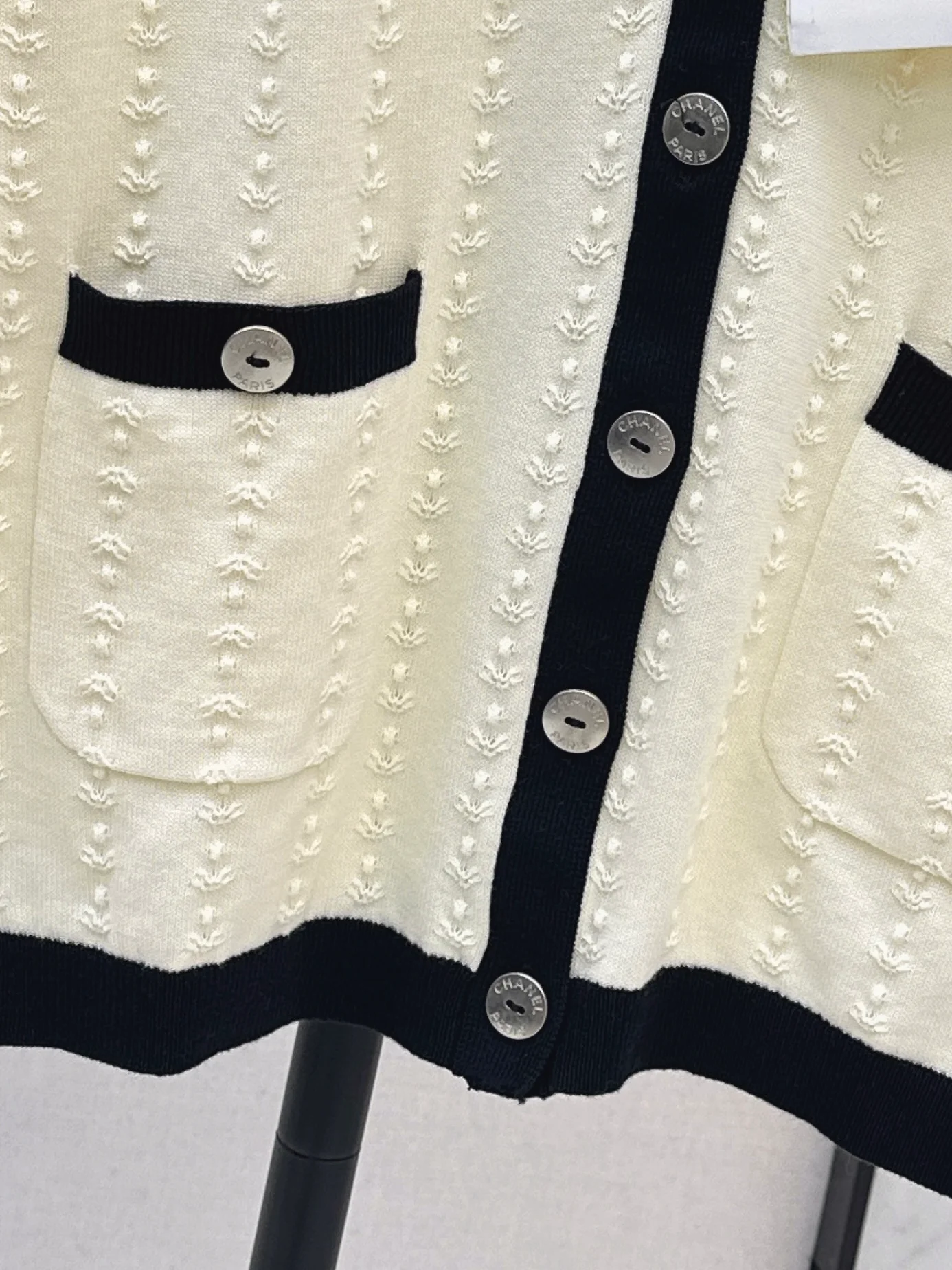 Chan 26ss embroidery cardigan