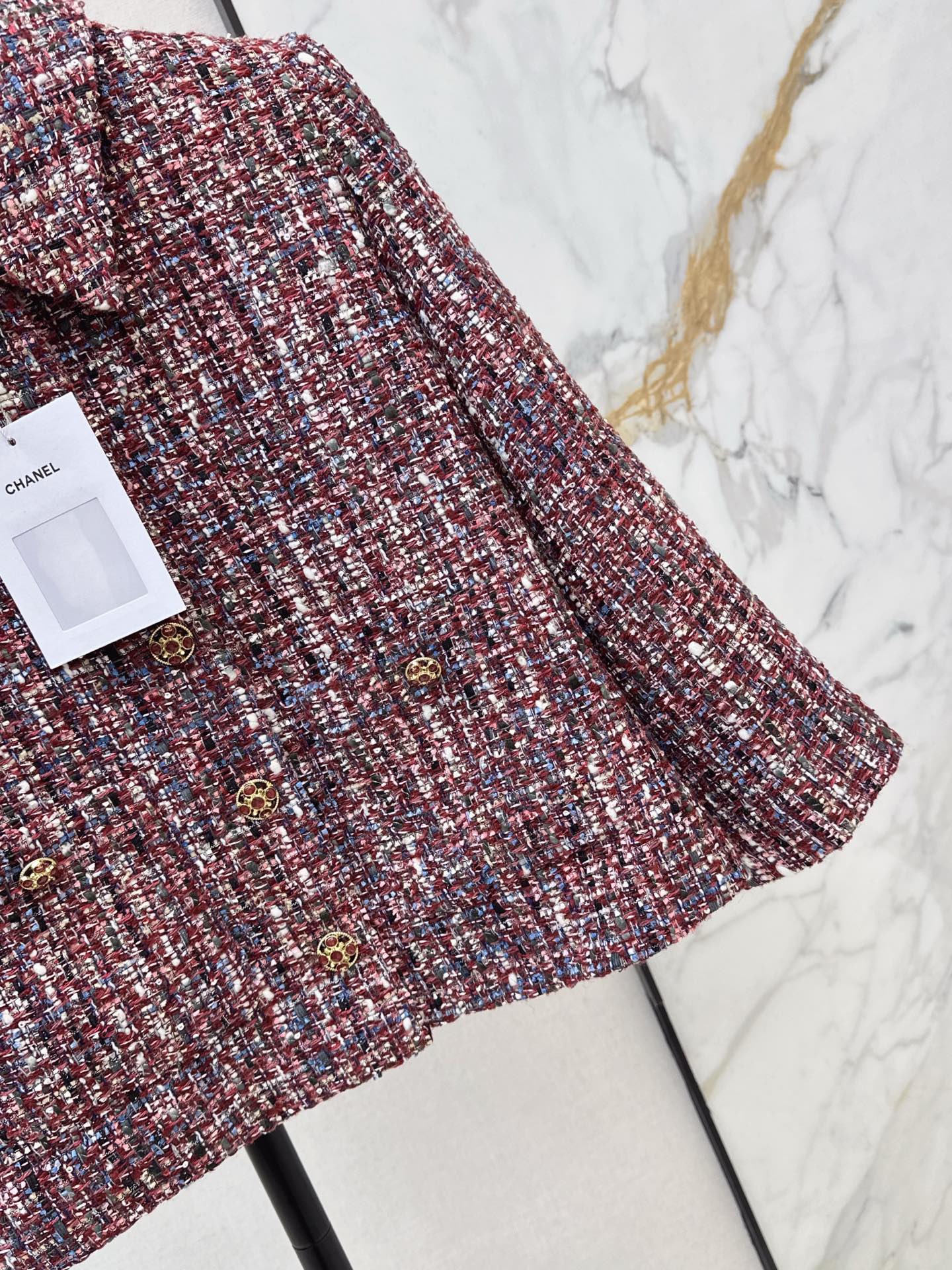 Chan 26ss tweed jacket