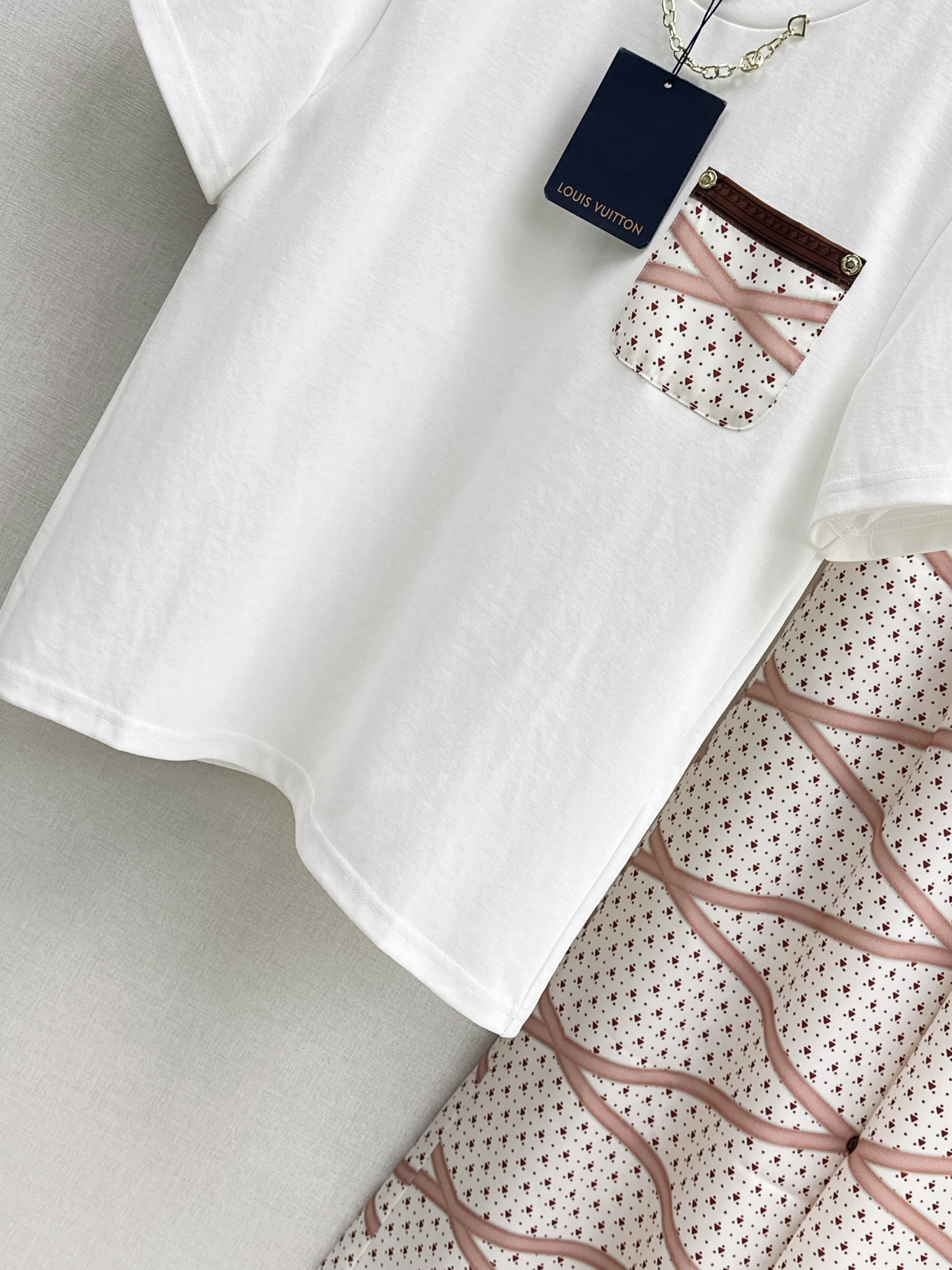 Loui 26ss pint t-shirt pants set