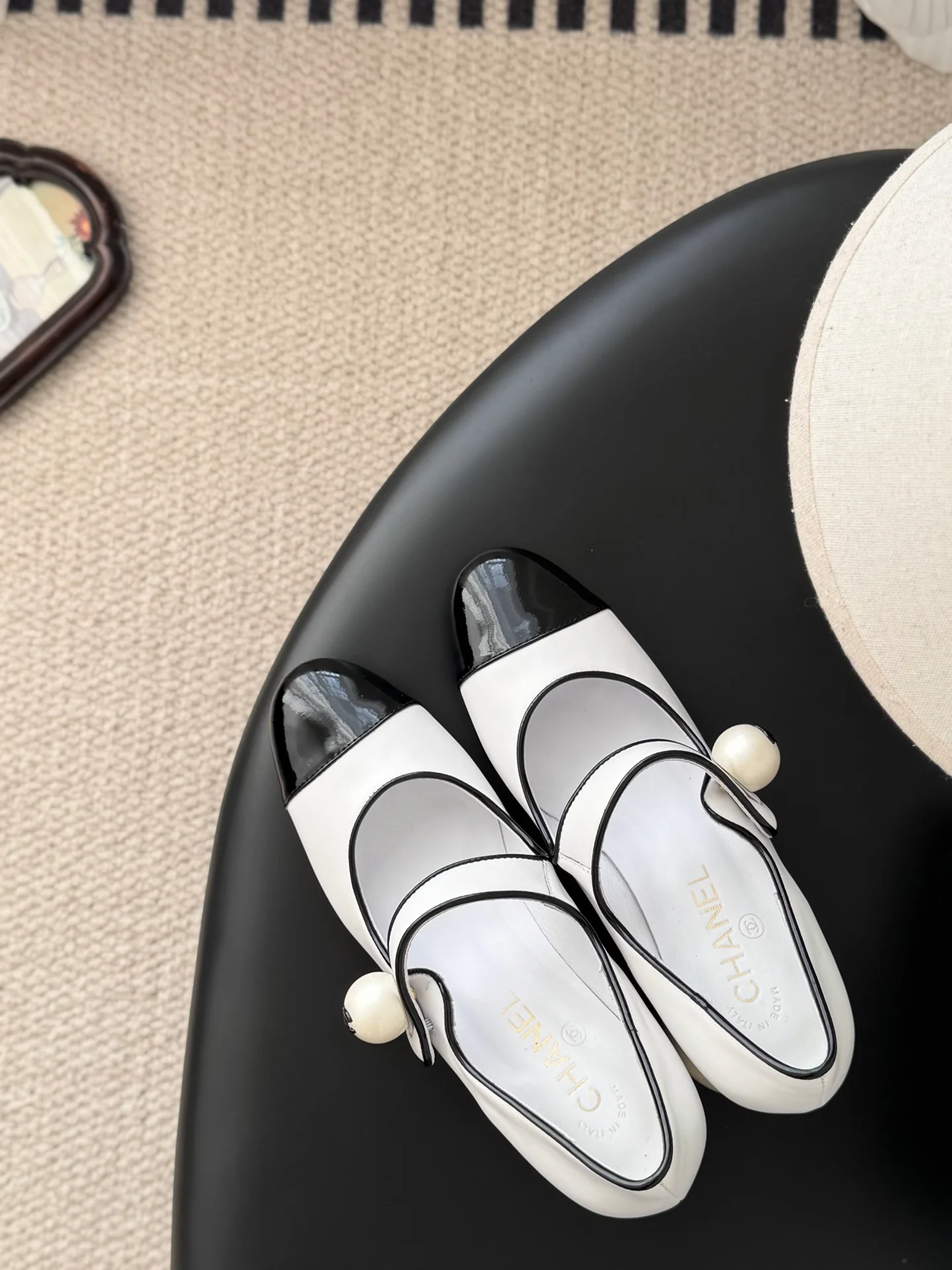 Chan 25fw mary jane chunky heel