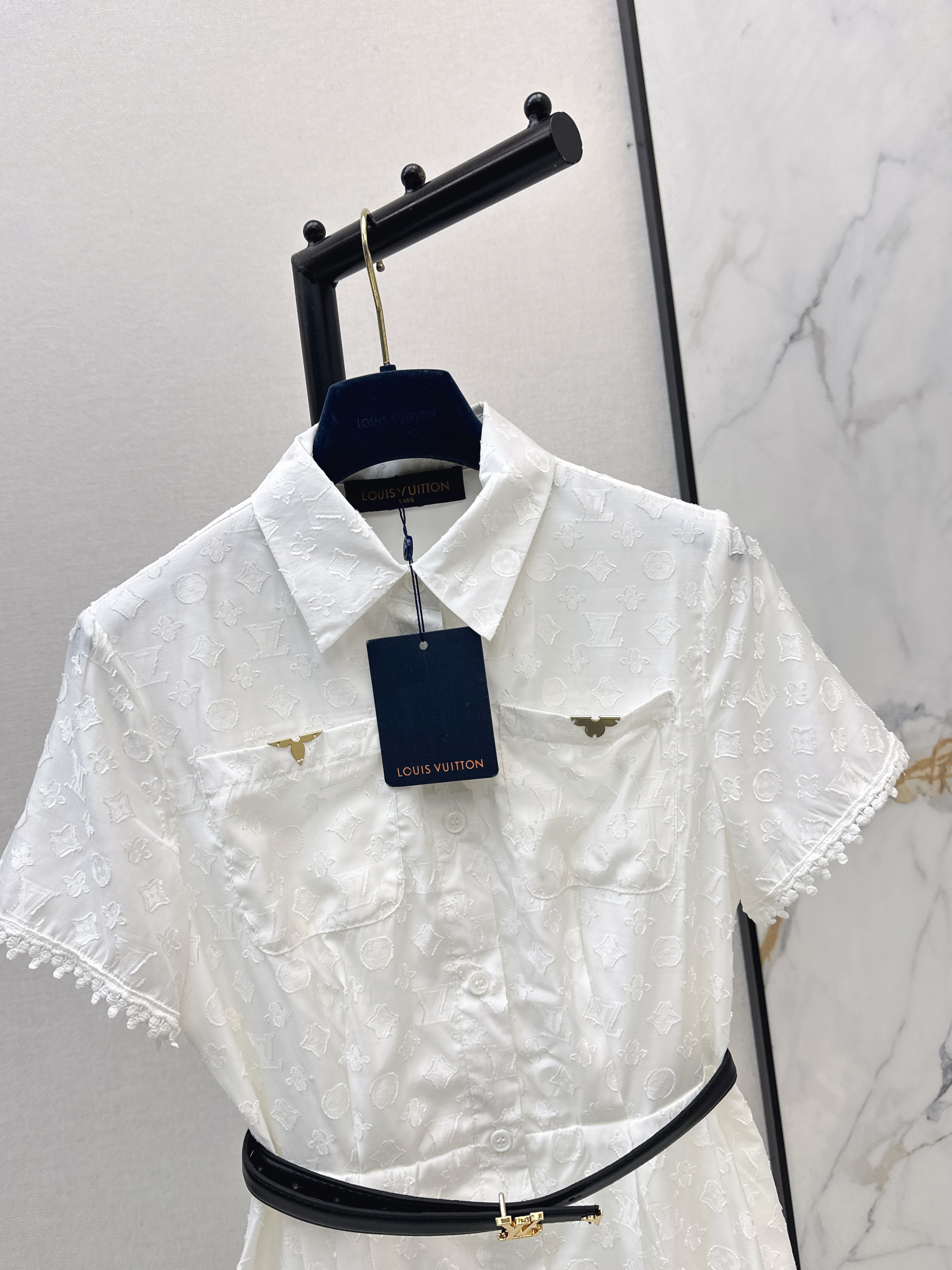 Loui 26ss jacquard dress
