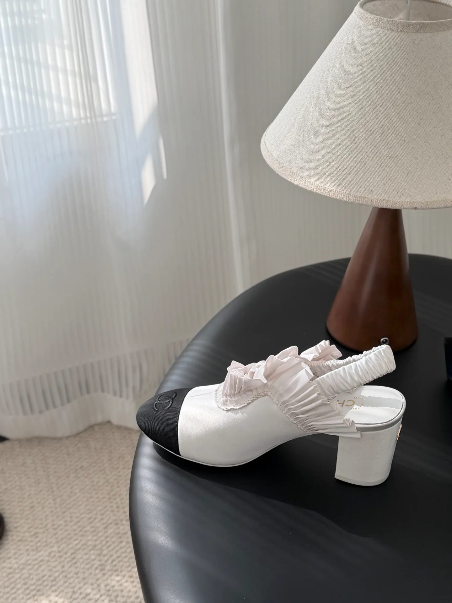 Chan 25fw mary jane chunky heel