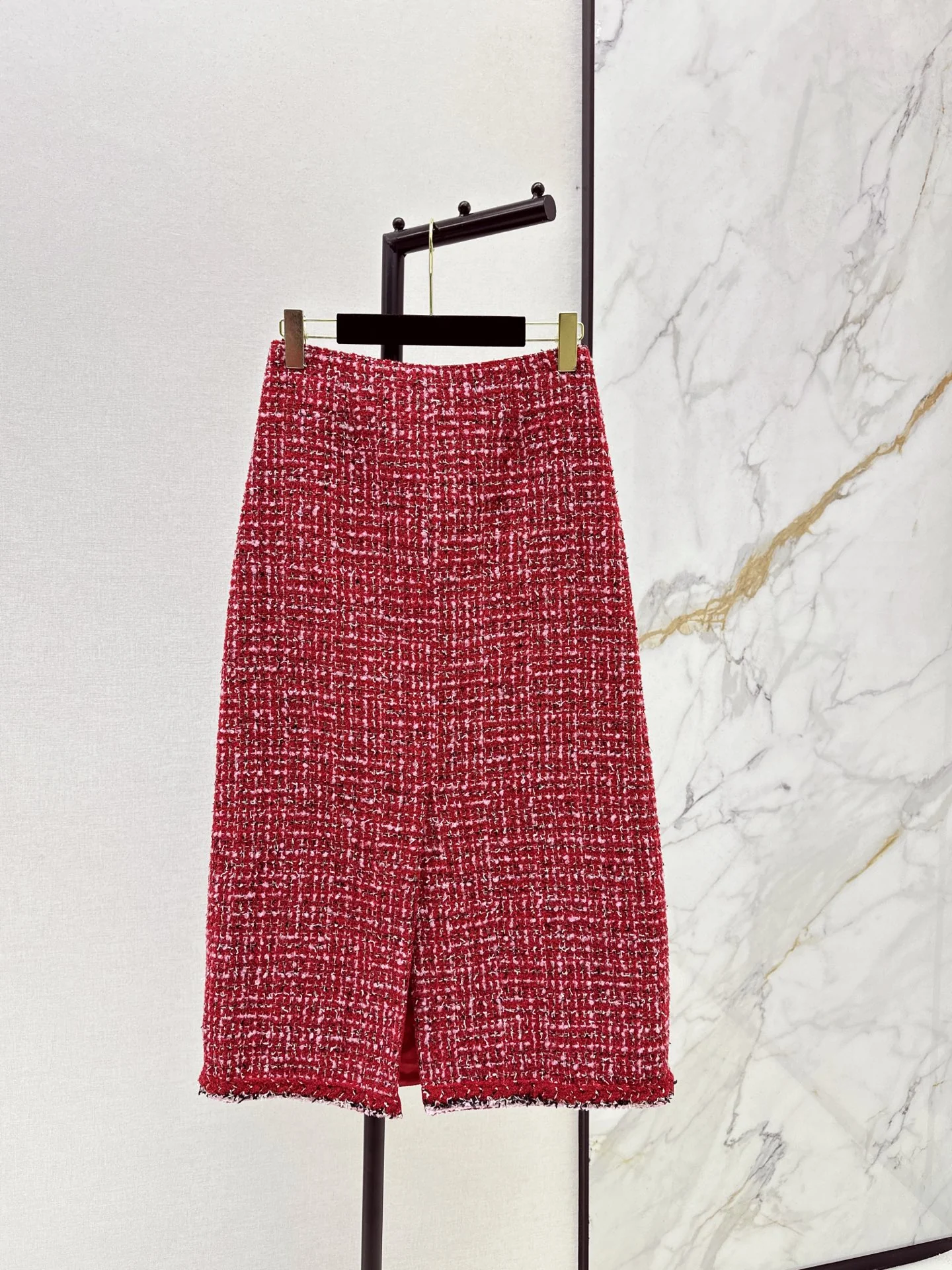 Chan 25fw tweed skirt