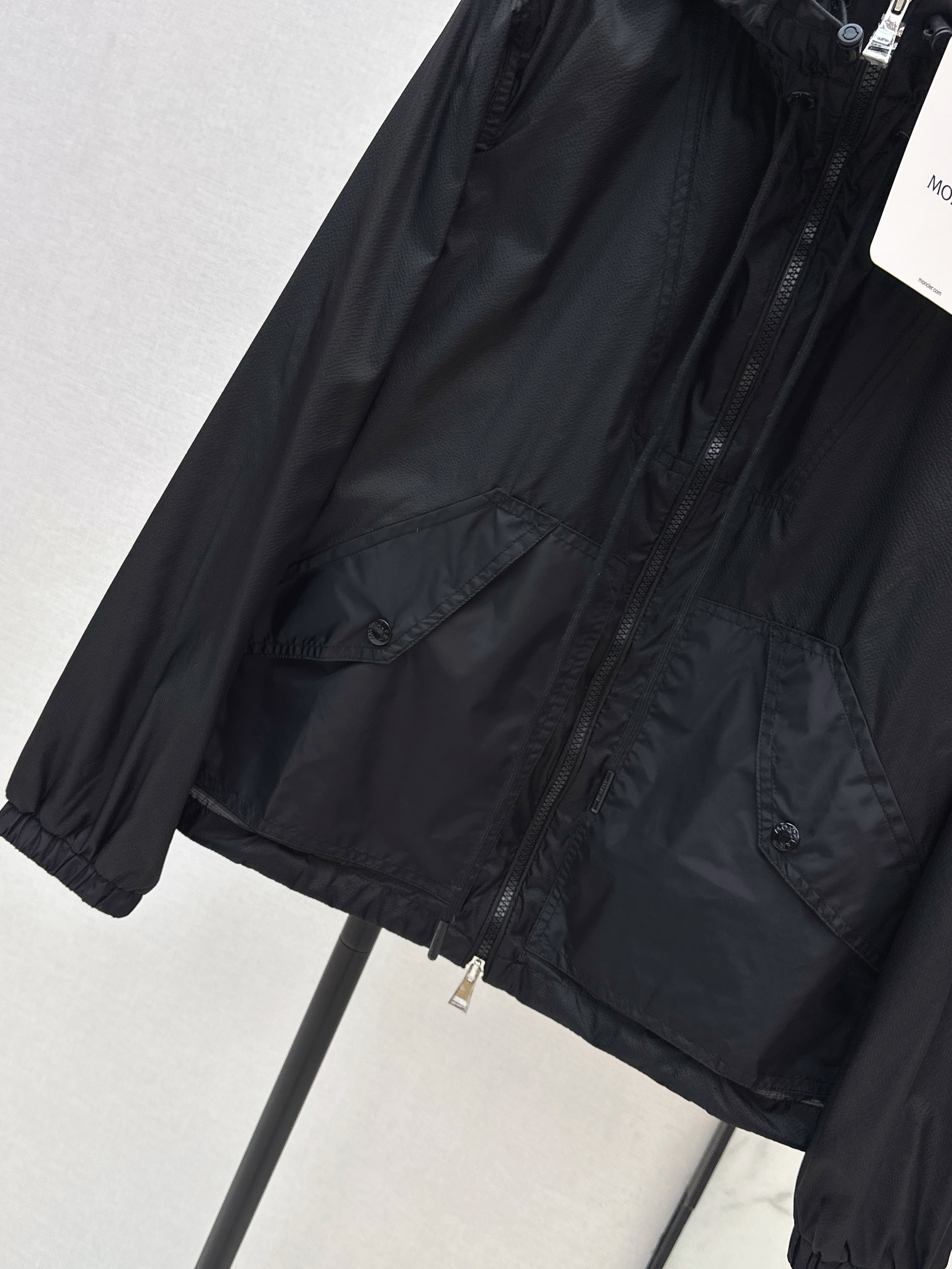 Monc 26ss hooded trench coats