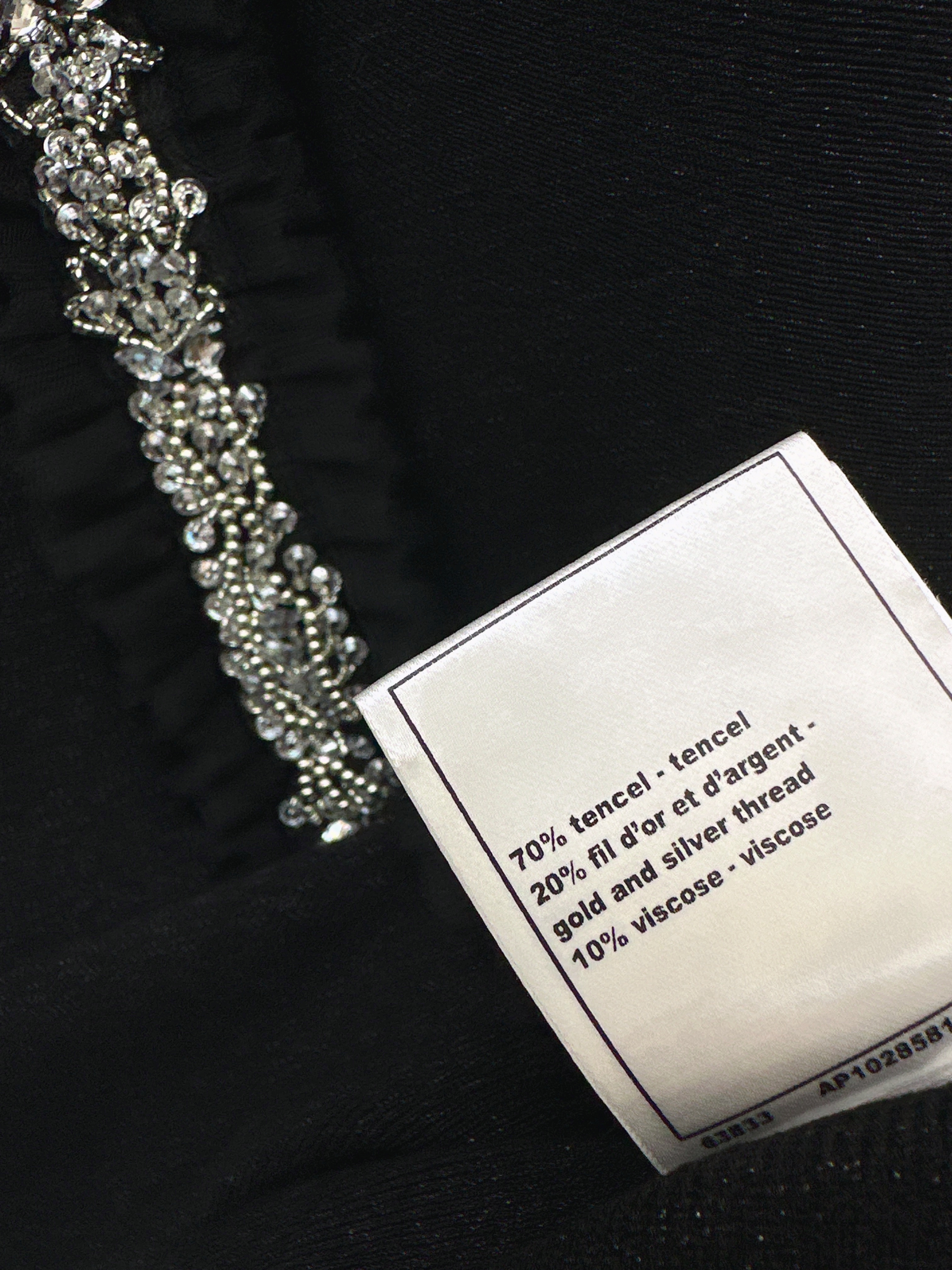 Bal 26ss halter knit beading dress