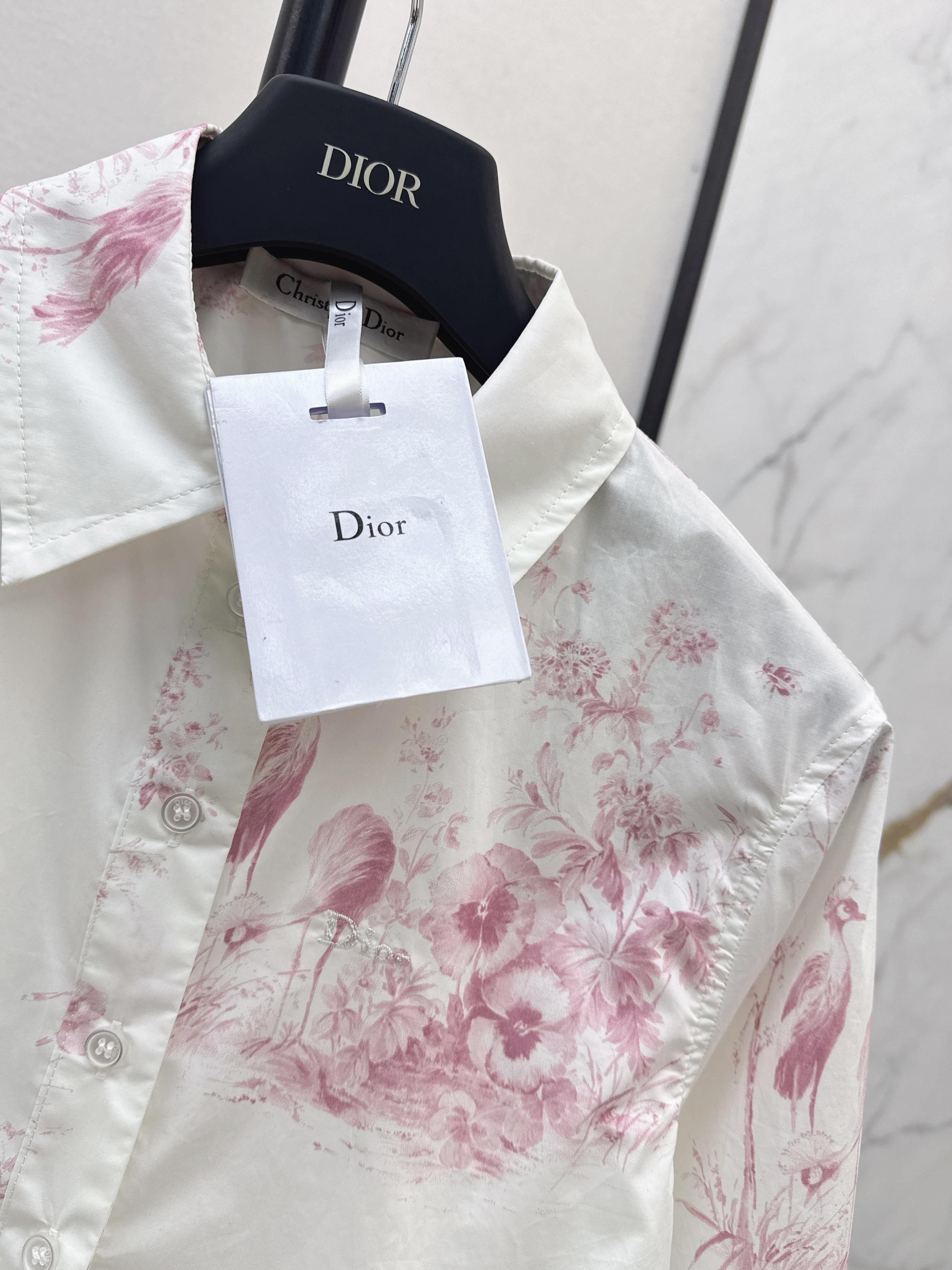 CD 26SS Striped Tie-Front Shirt