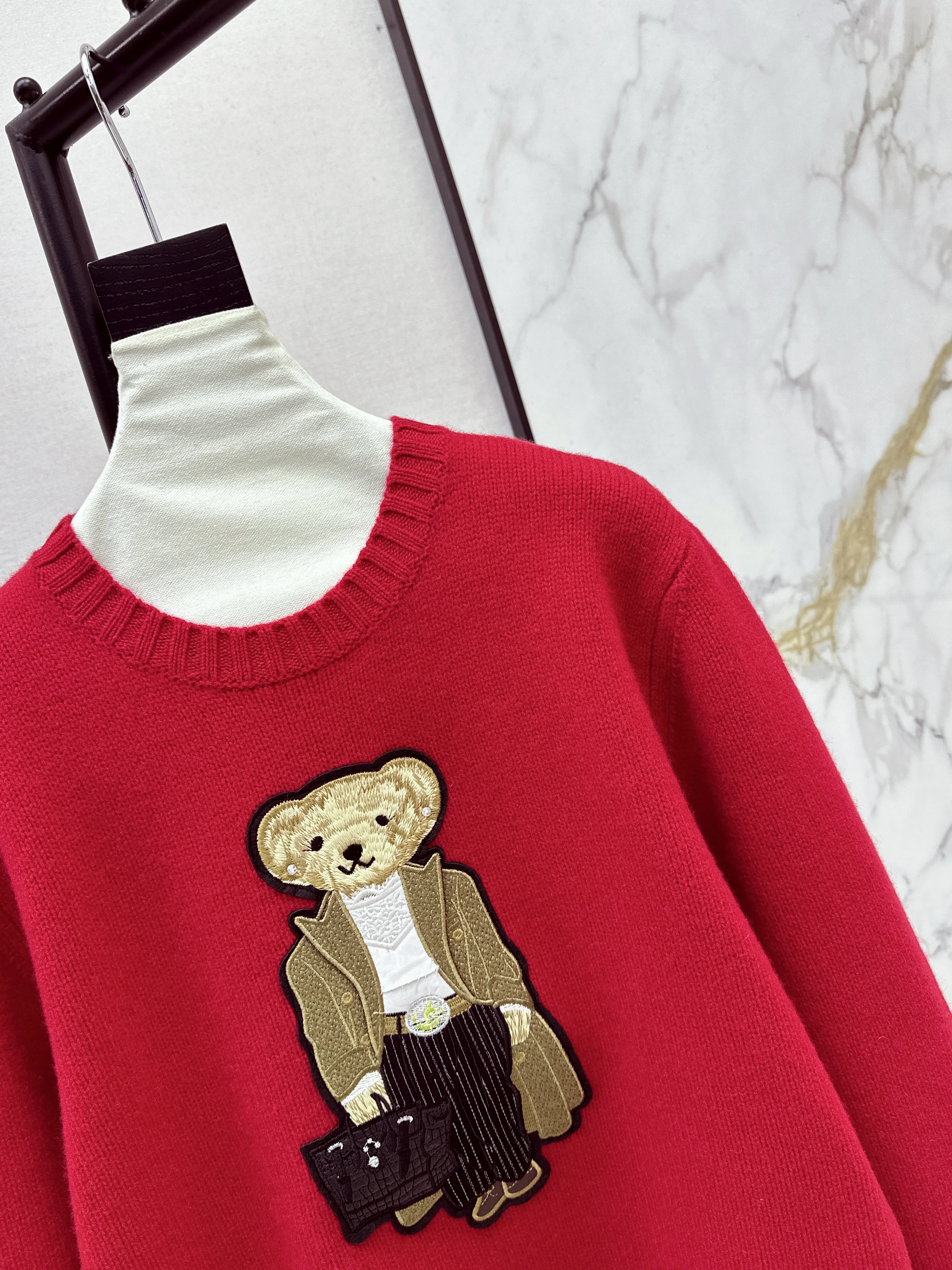 Ralp 26ss embroidery sweater