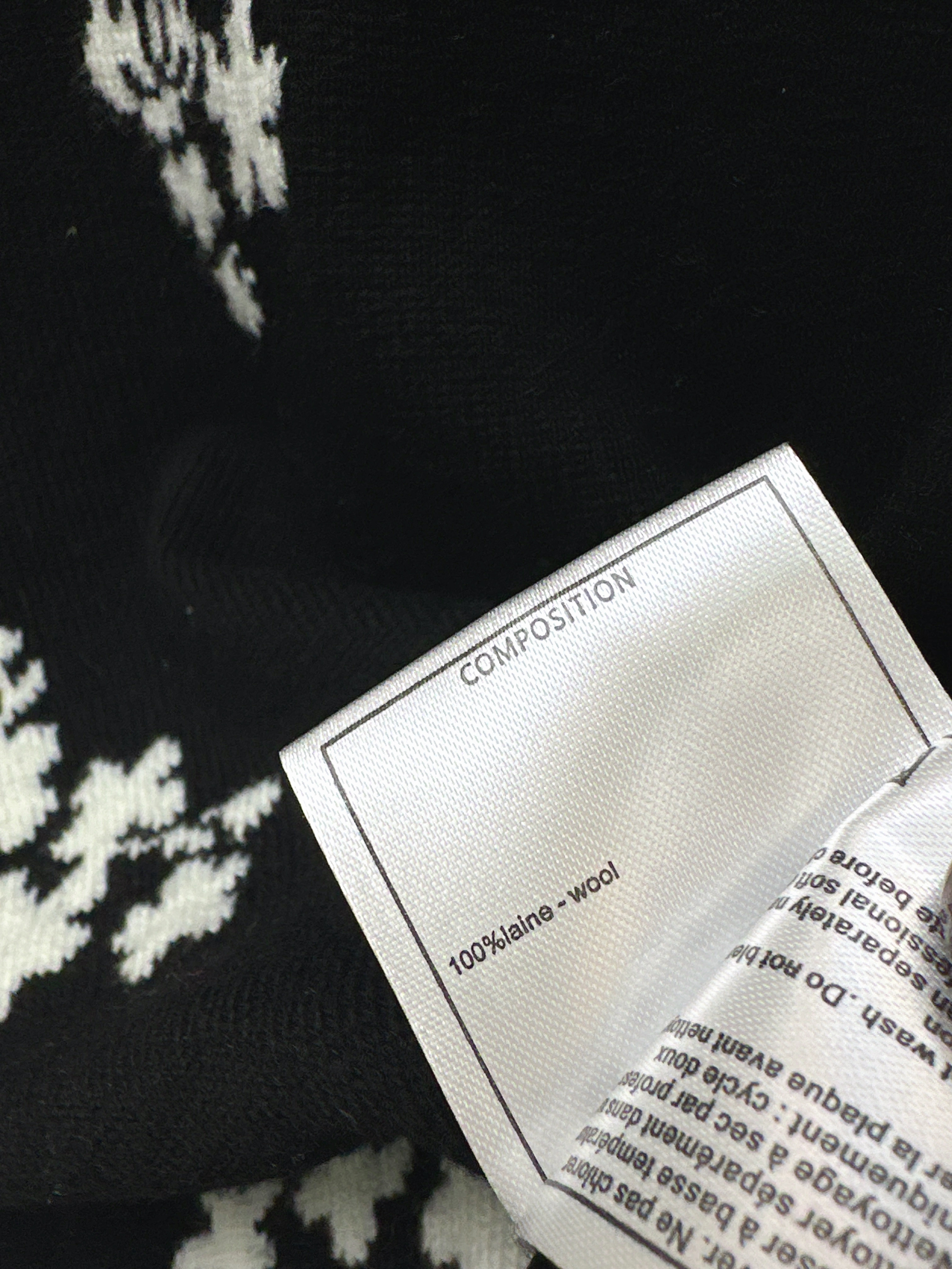 Chan 26ss embroidery knit vest