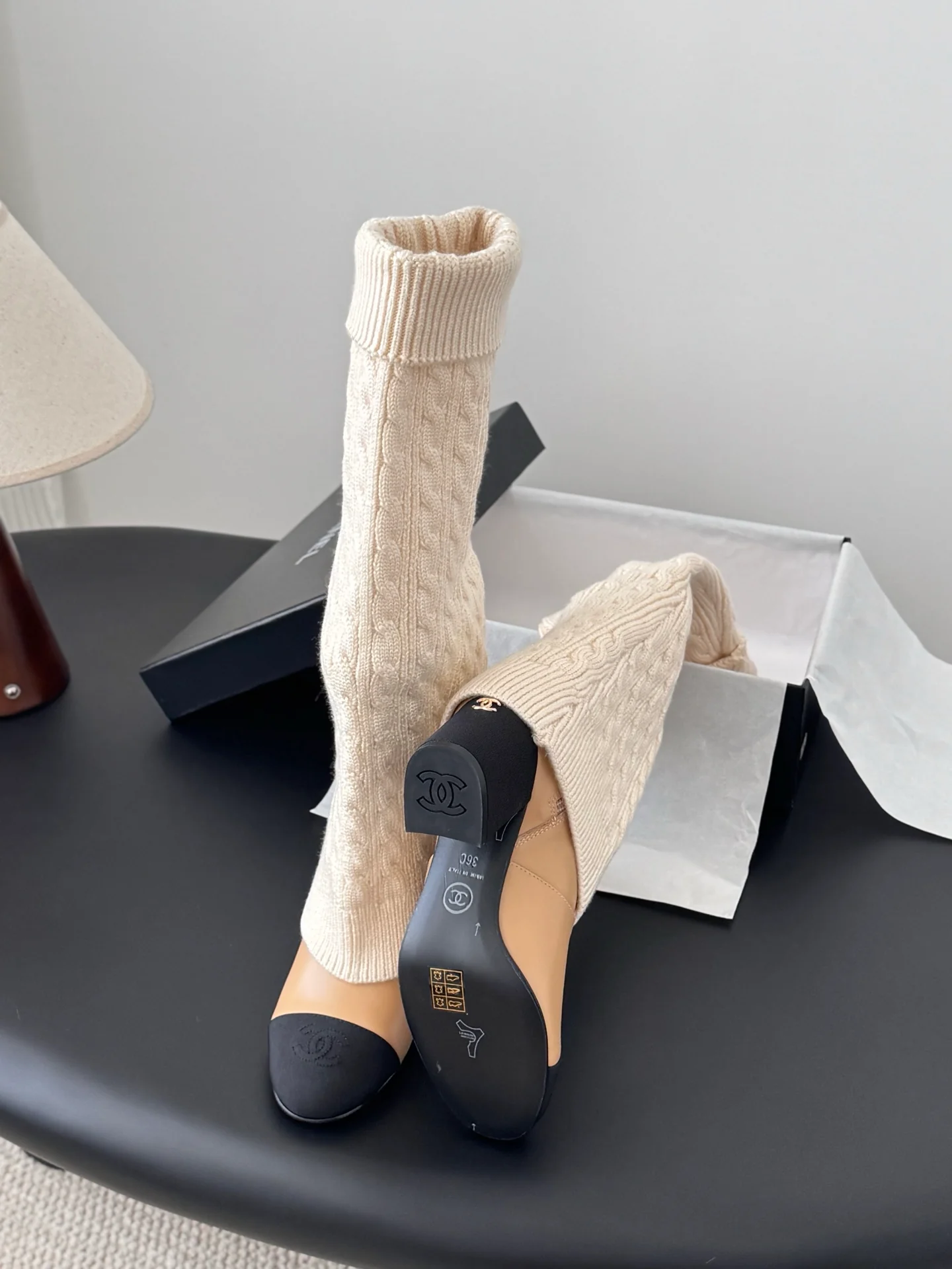 Chan 25fw sock boots