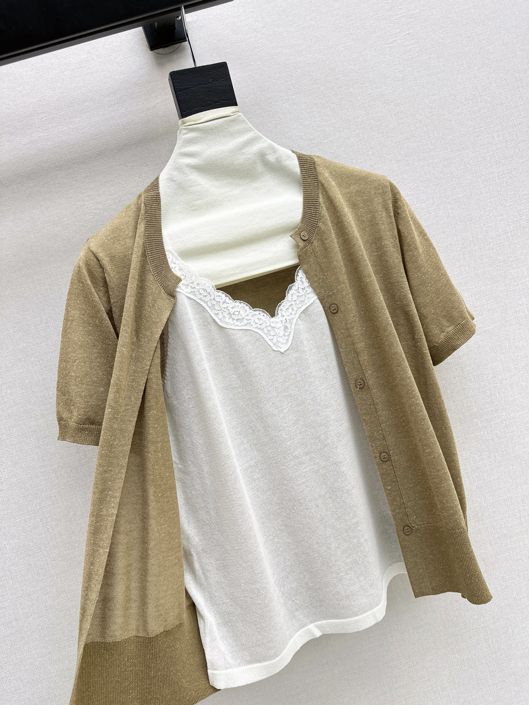 ES 26ss 2in1 knit sweater