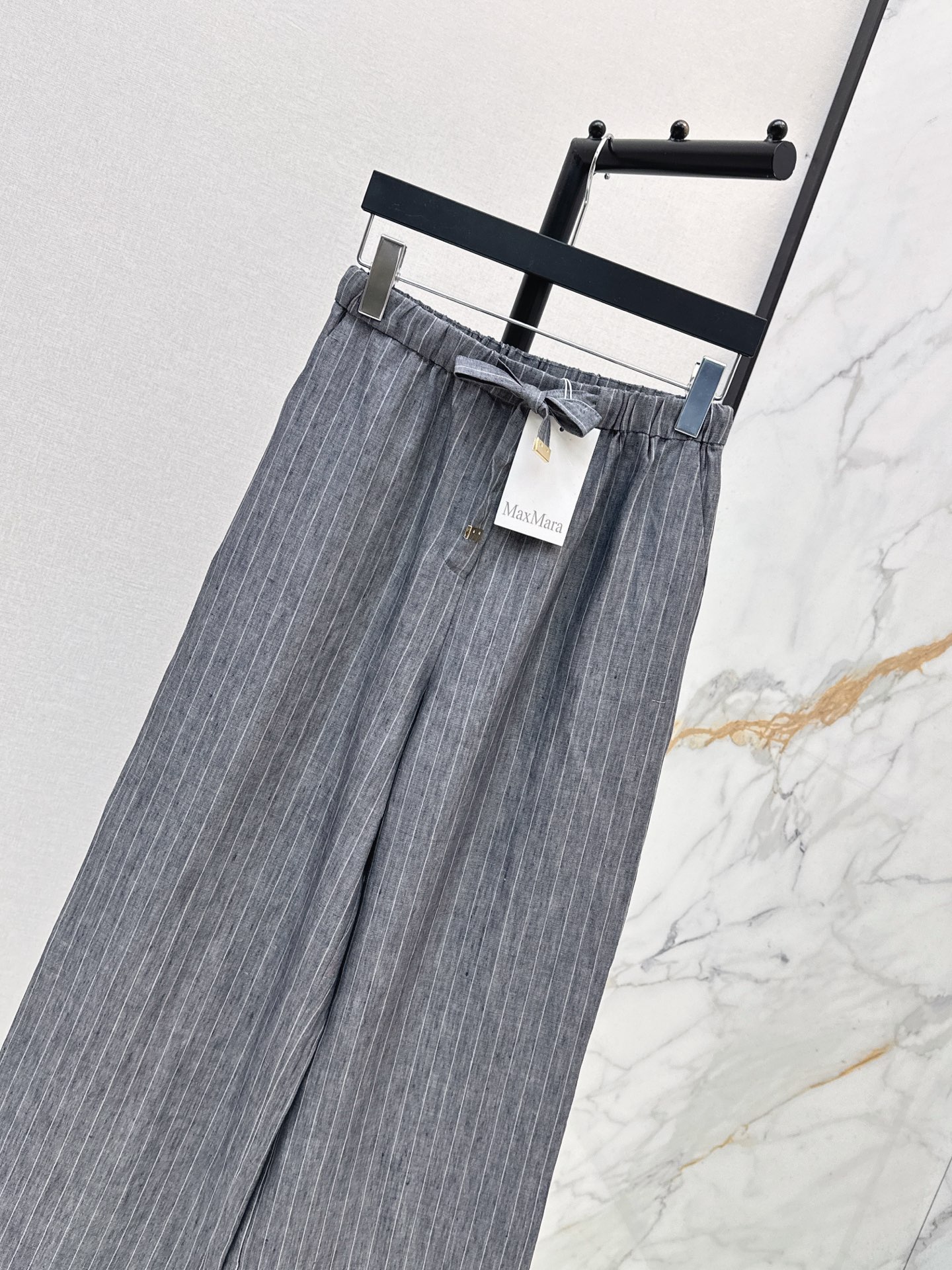 Max 26ss stripe suit pants