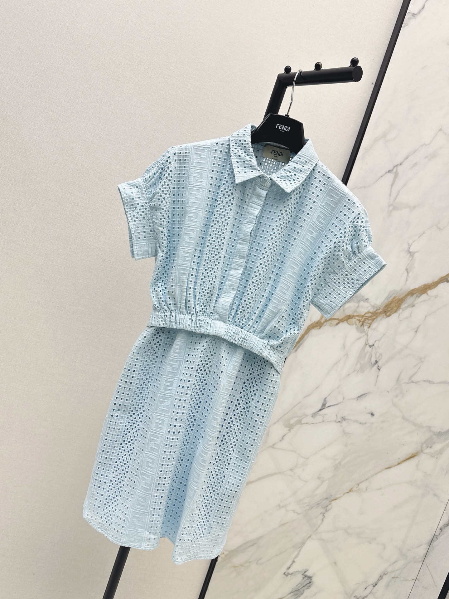 Fen 26ss hollow dress