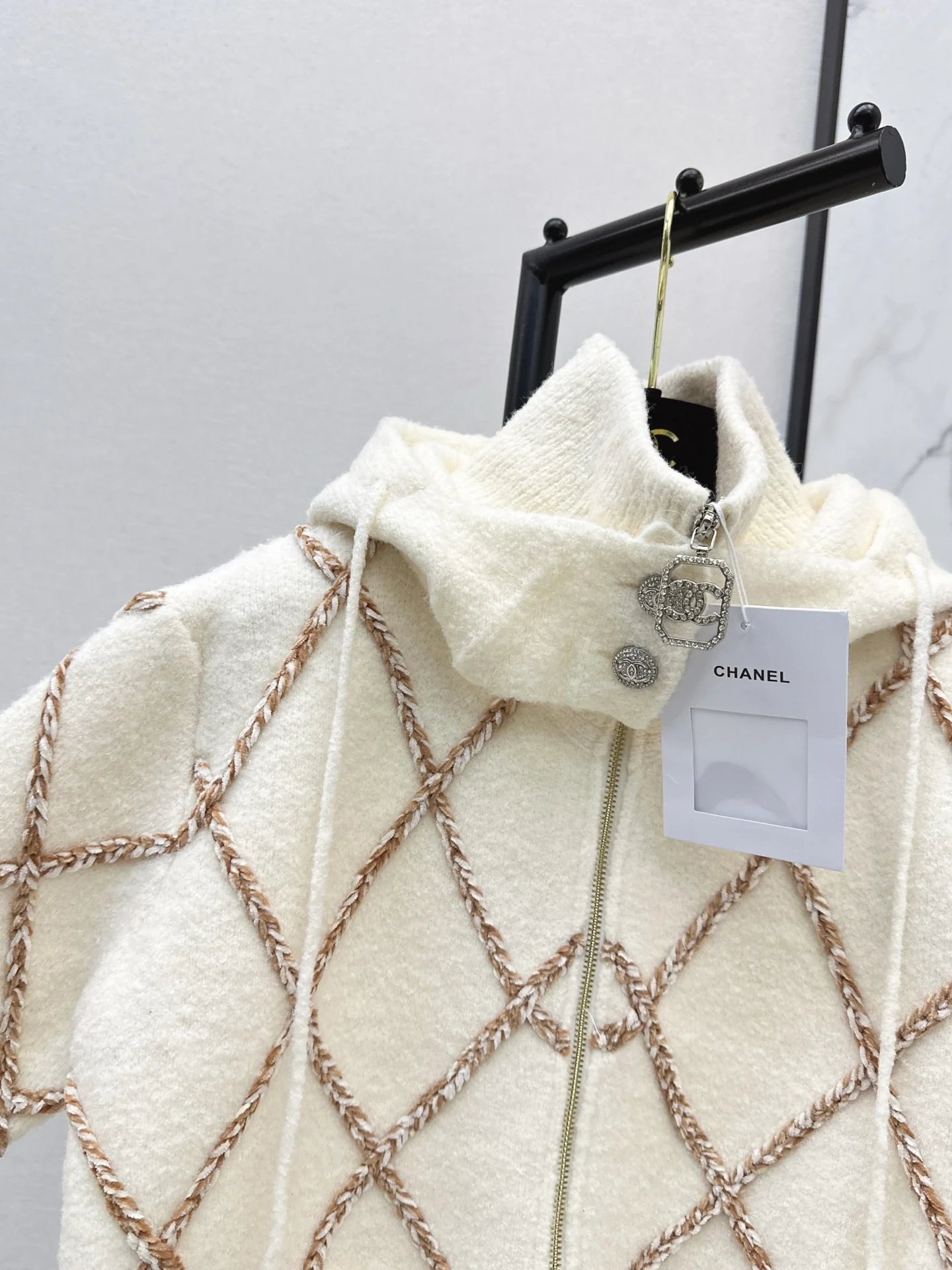 Chan 25fw hooded wool jacket