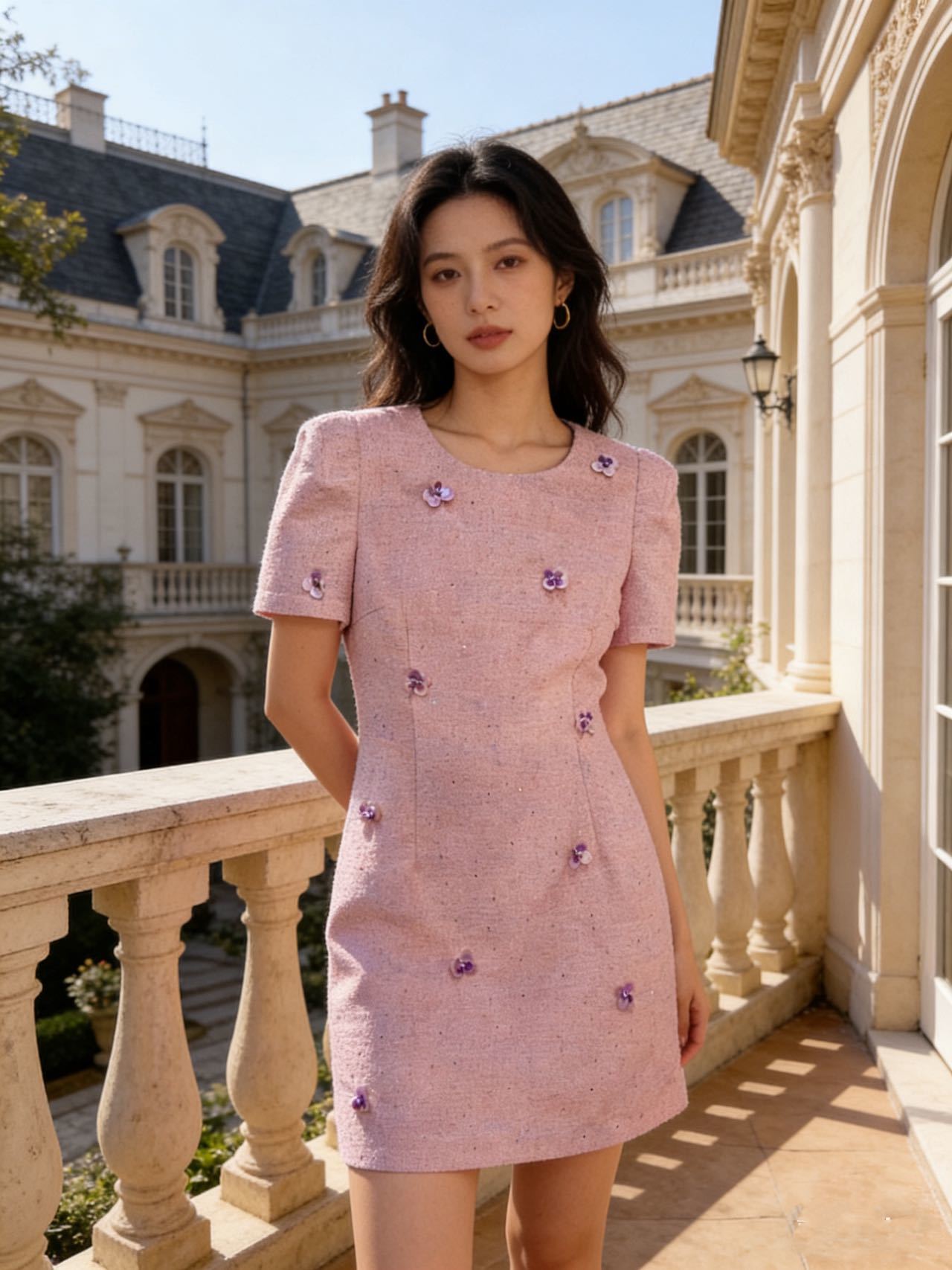 Chan 26ss sequin dress