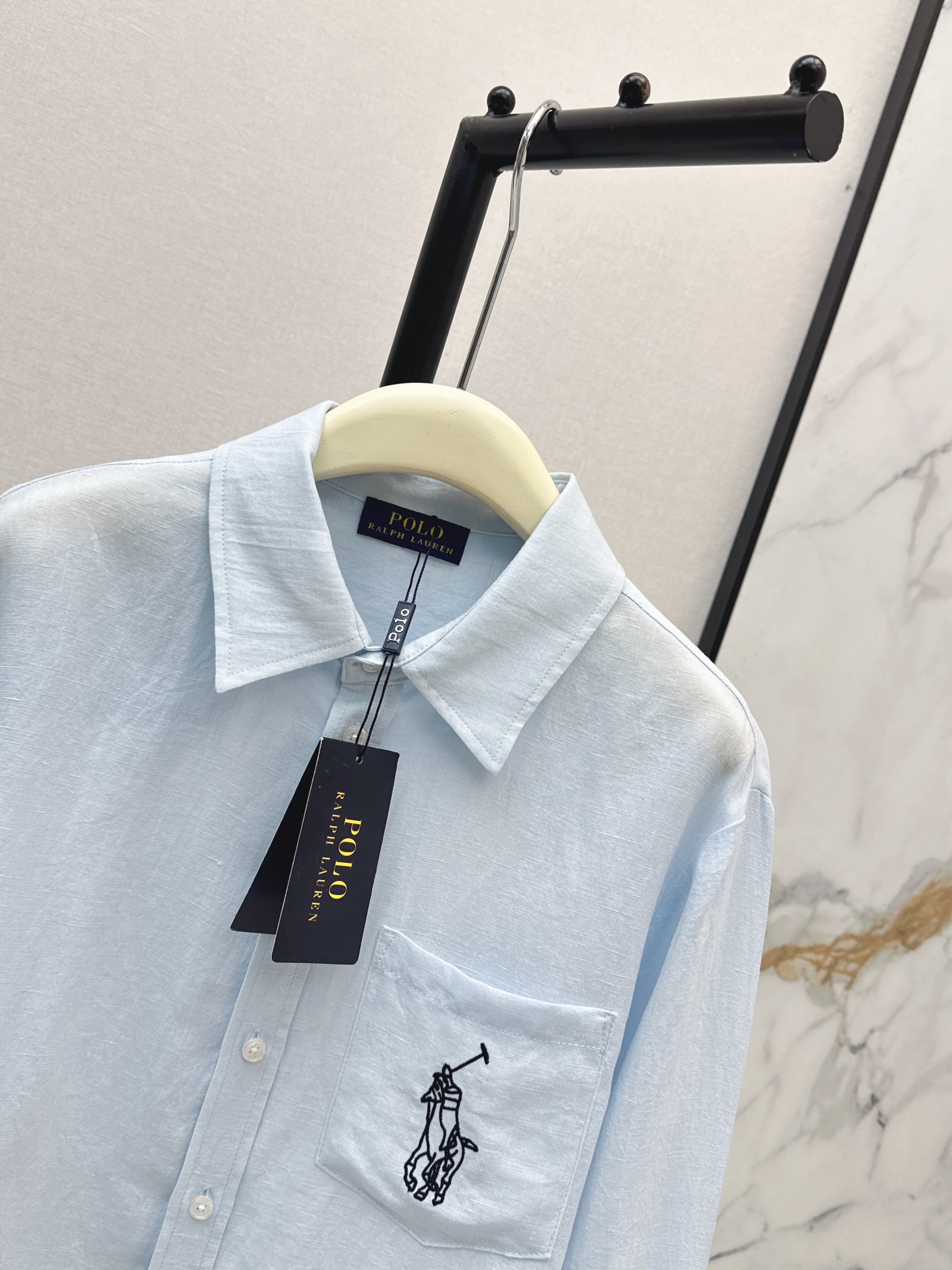Ralp 26ss embroidery shirt