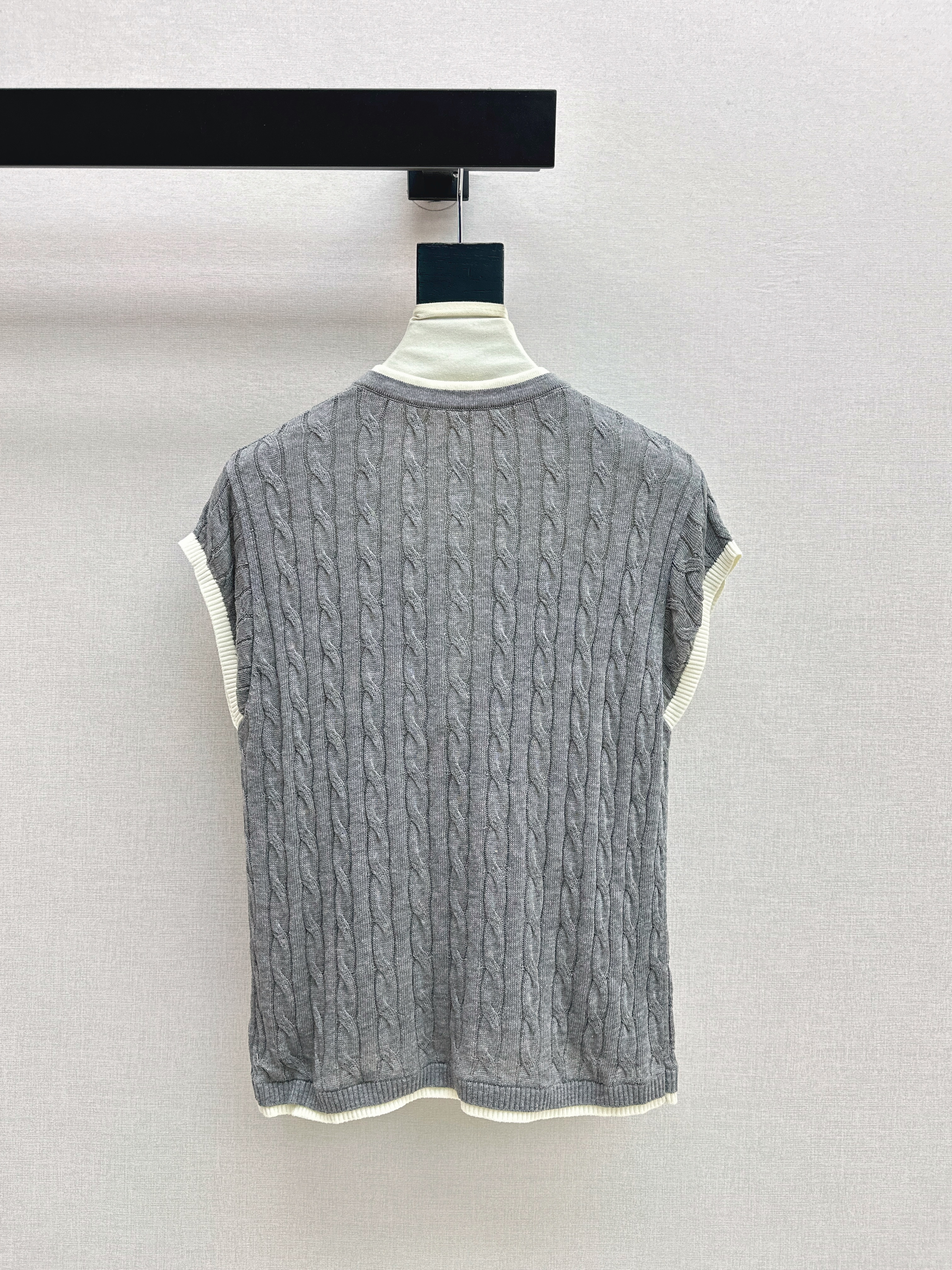 Ralp 26ss sleeveless knitwear
