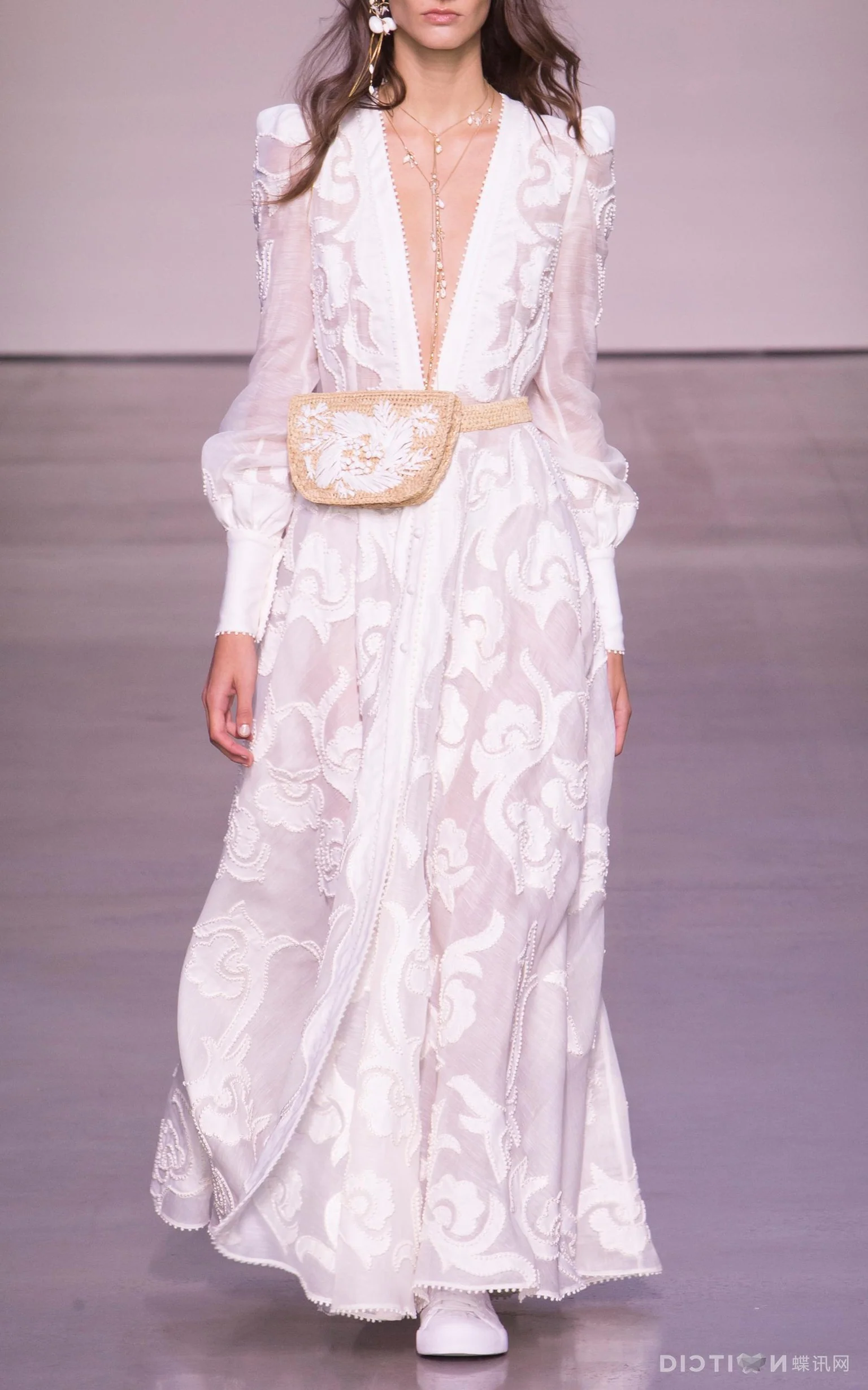 Zimm 26ss embroidery dress