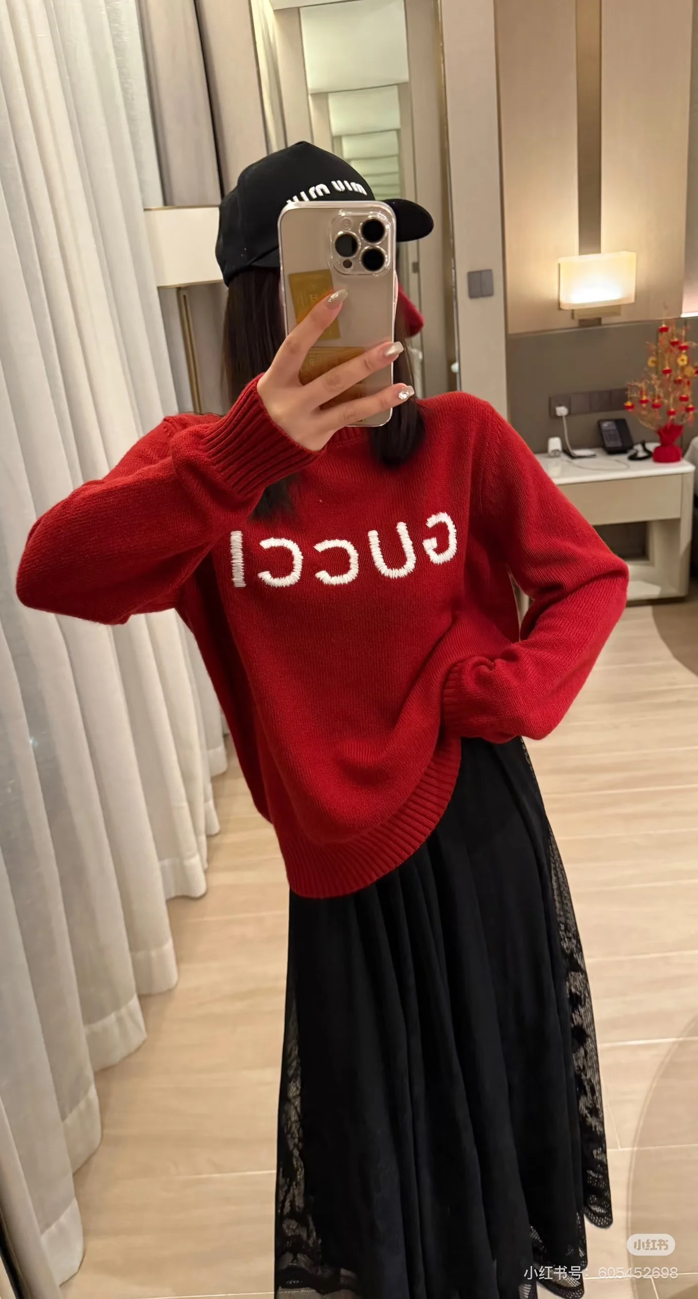 Gucc 26ss jacquard sweater