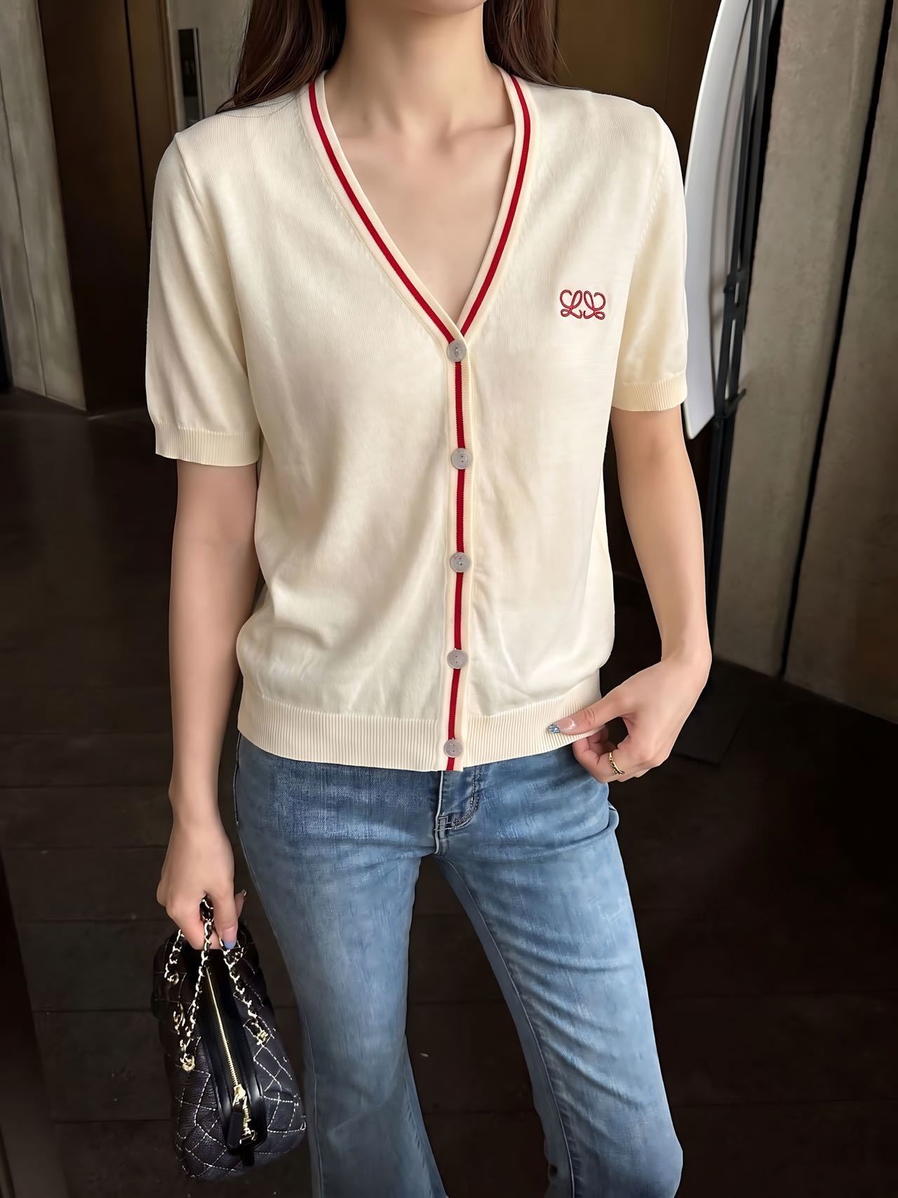 Loe 26ss knit cardigan