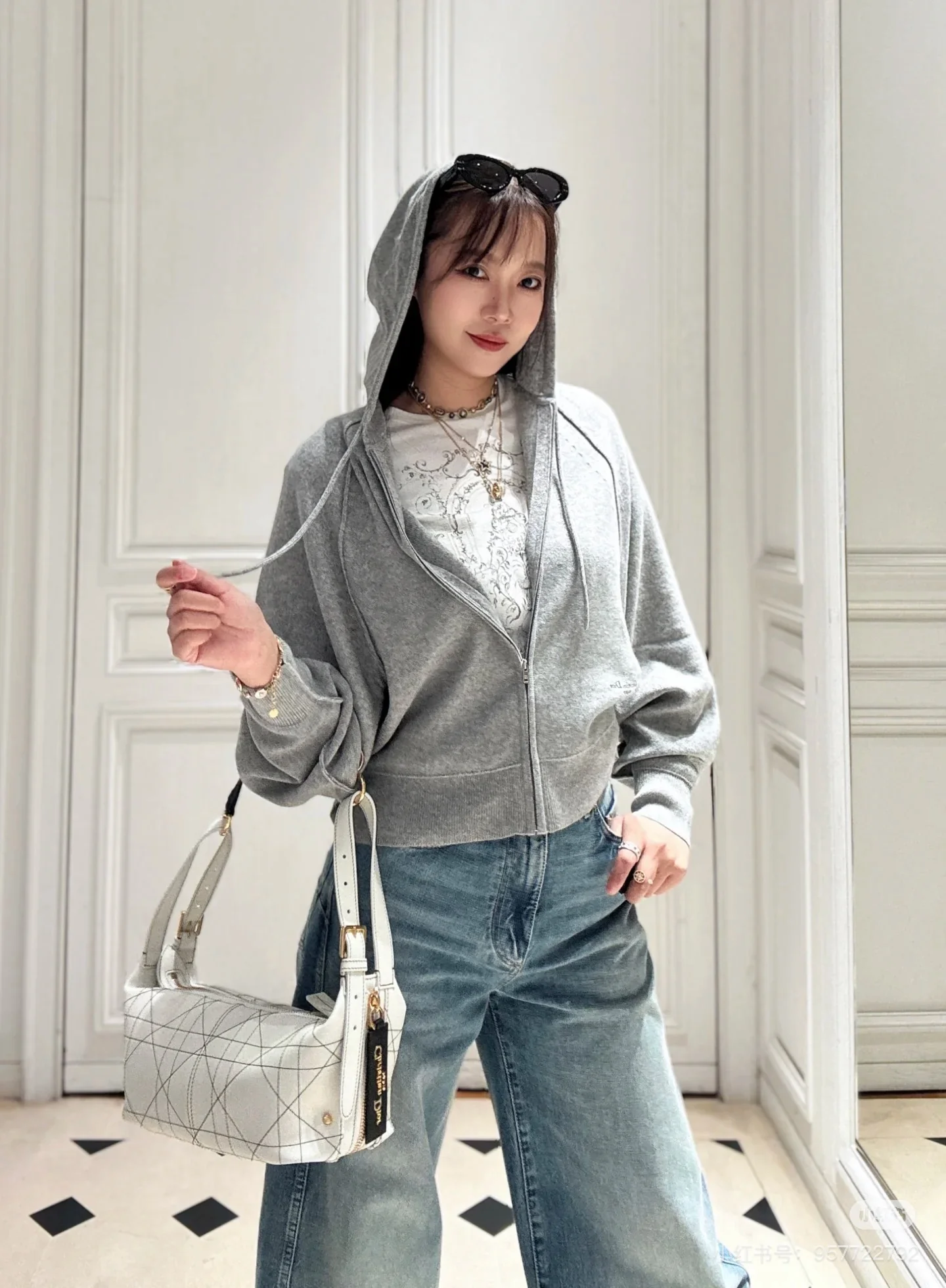 CD 25fw hooded jacket