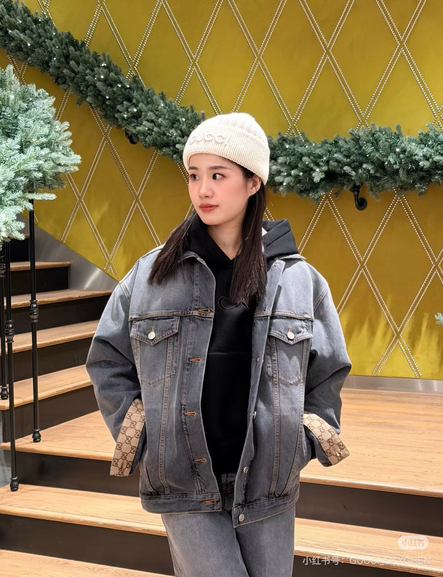 Gucc 26ss denim jacket